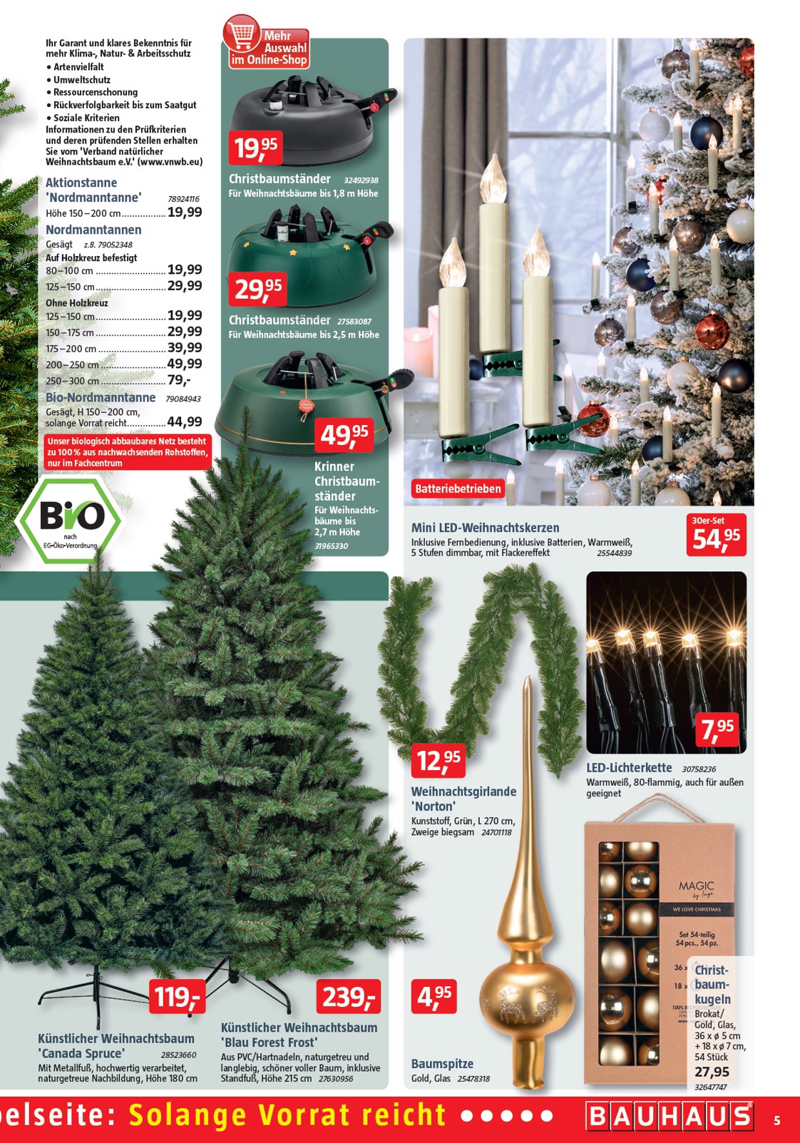 bauhaus - BAUHAUS-Prospekt gültig vom 29.11. bis 03.01. - page: 5
