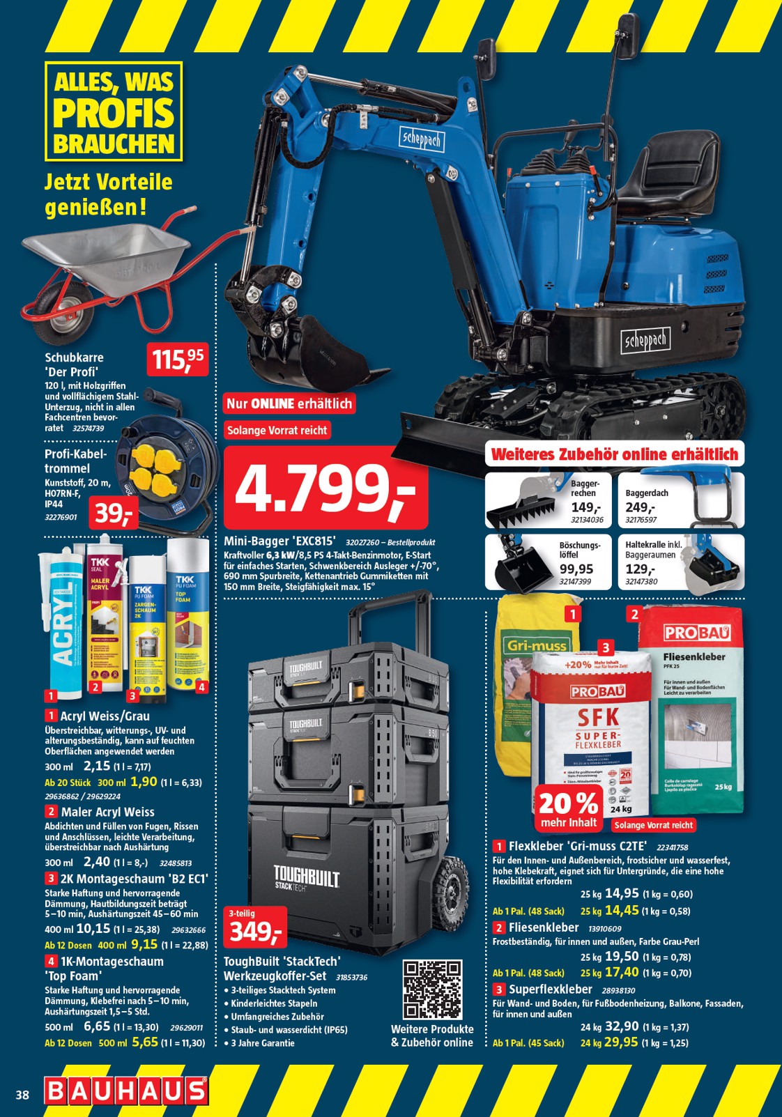 bauhaus - BAUHAUS-Prospekt gültig vom 29.11. bis 03.01. - page: 38