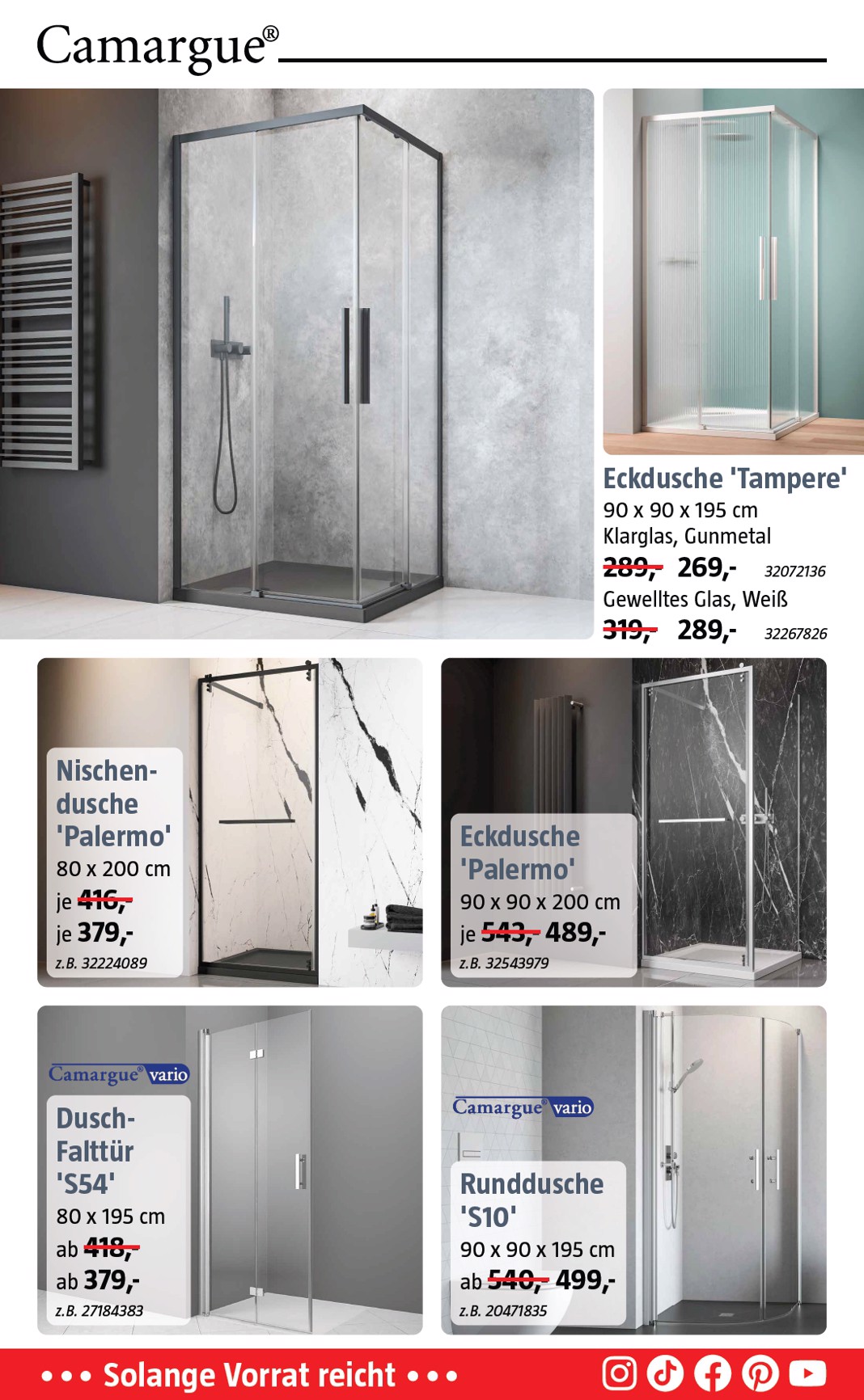 bauhaus - BAUHAUS - Duschen Spezial-Prospekt gültig vom 10.01. bis 31.01. - page: 3