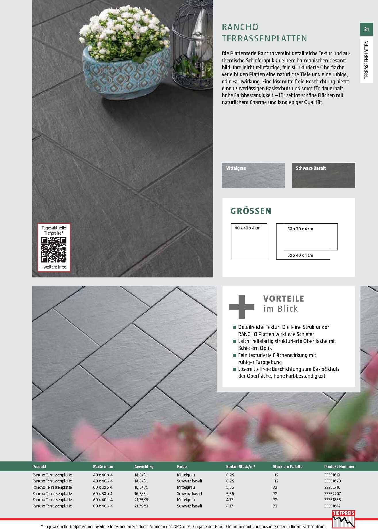 bauhaus - BAUHAUS - Gartenbaumaterialien Prospekt – von Montag 13.04.2026 bis Dienstag 30.06.2026 - page: 31