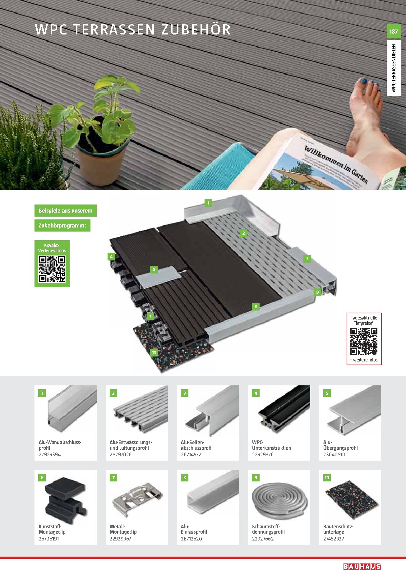 bauhaus - BAUHAUS - Gartenbaumaterialien Prospekt – von Montag 13.04.2026 bis Dienstag 30.06.2026 - page: 187