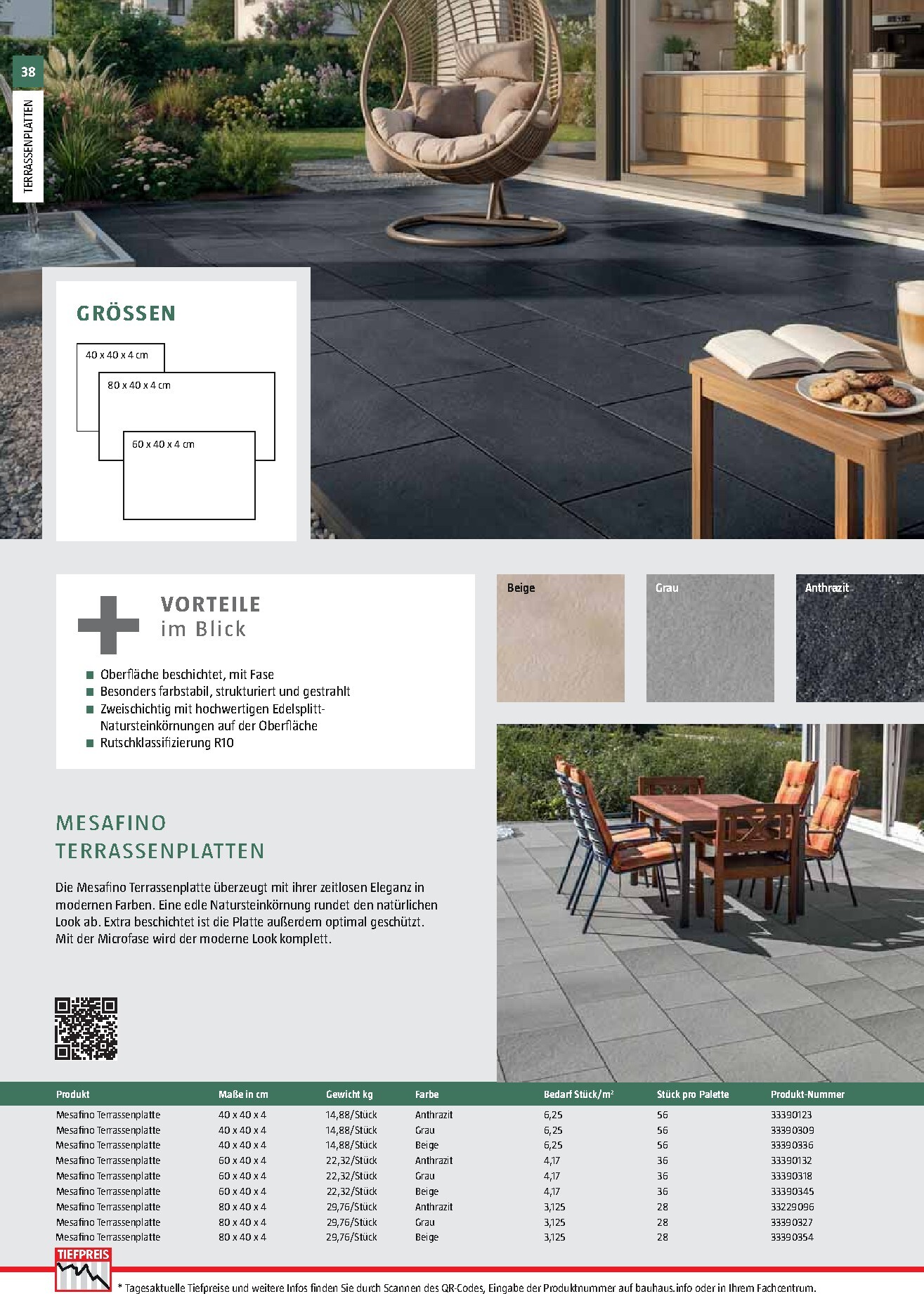 bauhaus - BAUHAUS - Gartenbaumaterialien Prospekt – von Montag 13.04.2026 bis Dienstag 30.06.2026 - page: 38