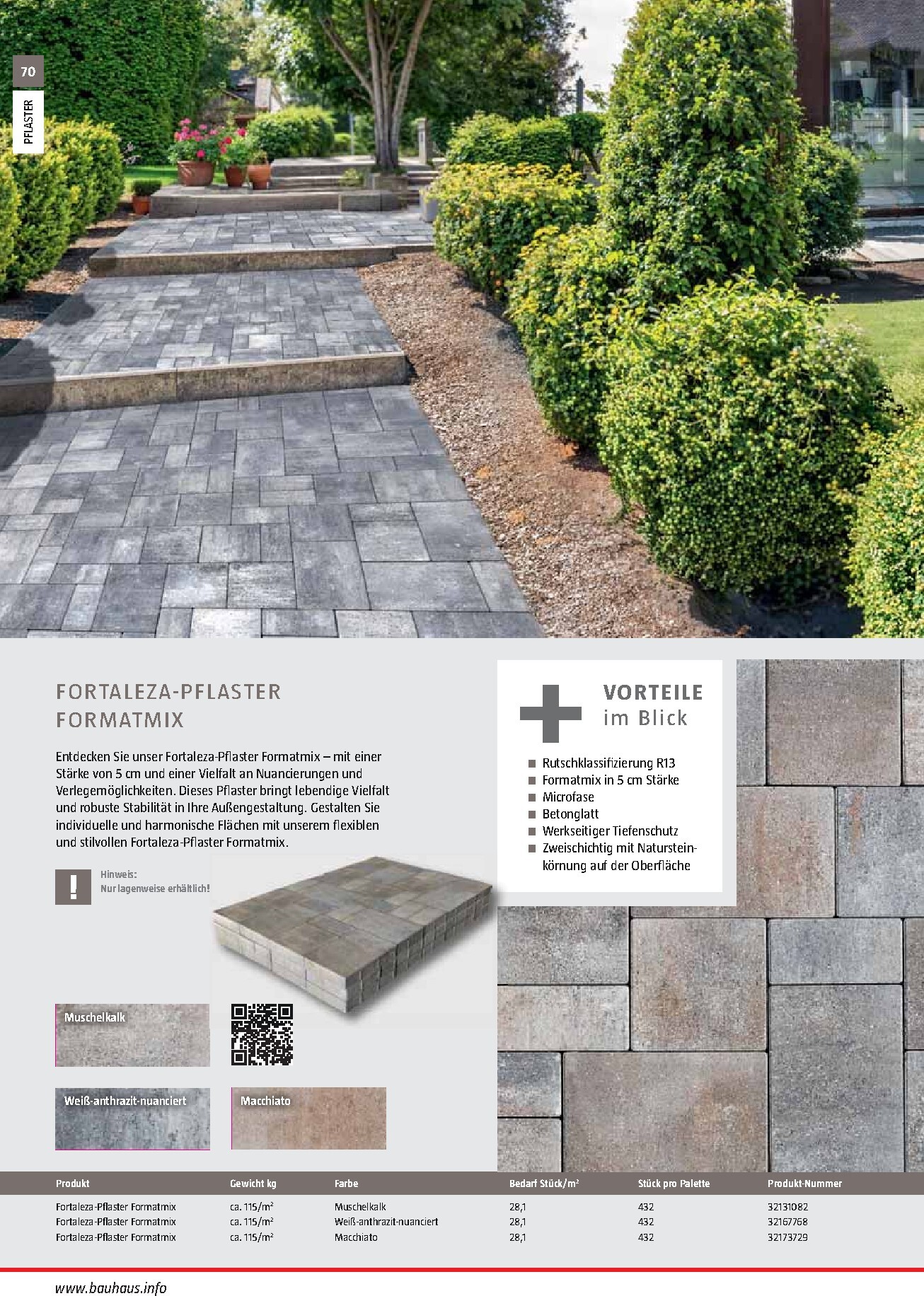 bauhaus - BAUHAUS - Gartenbaumaterialien Prospekt – von Montag 13.04.2026 bis Dienstag 30.06.2026 - page: 70