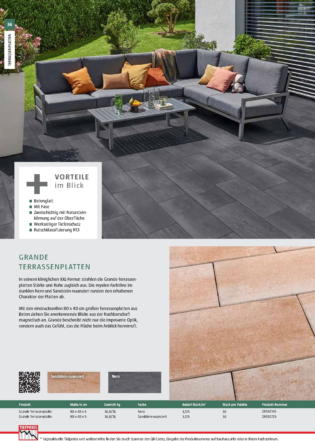 bauhaus - BAUHAUS - Gartenbaumaterialien Prospekt – von Montag 13.04.2026 bis Dienstag 30.06.2026 - page: 36