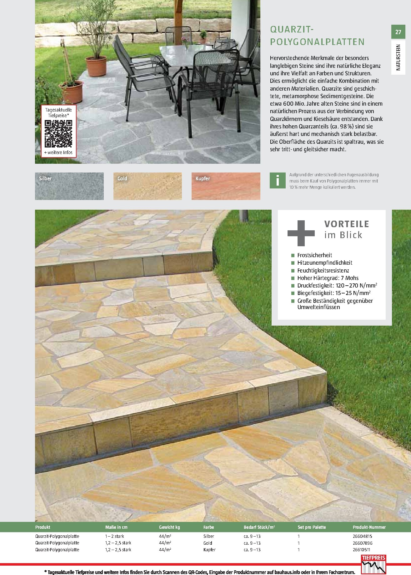 bauhaus - BAUHAUS - Gartenbaumaterialien Prospekt – von Montag 13.04.2026 bis Dienstag 30.06.2026 - page: 27