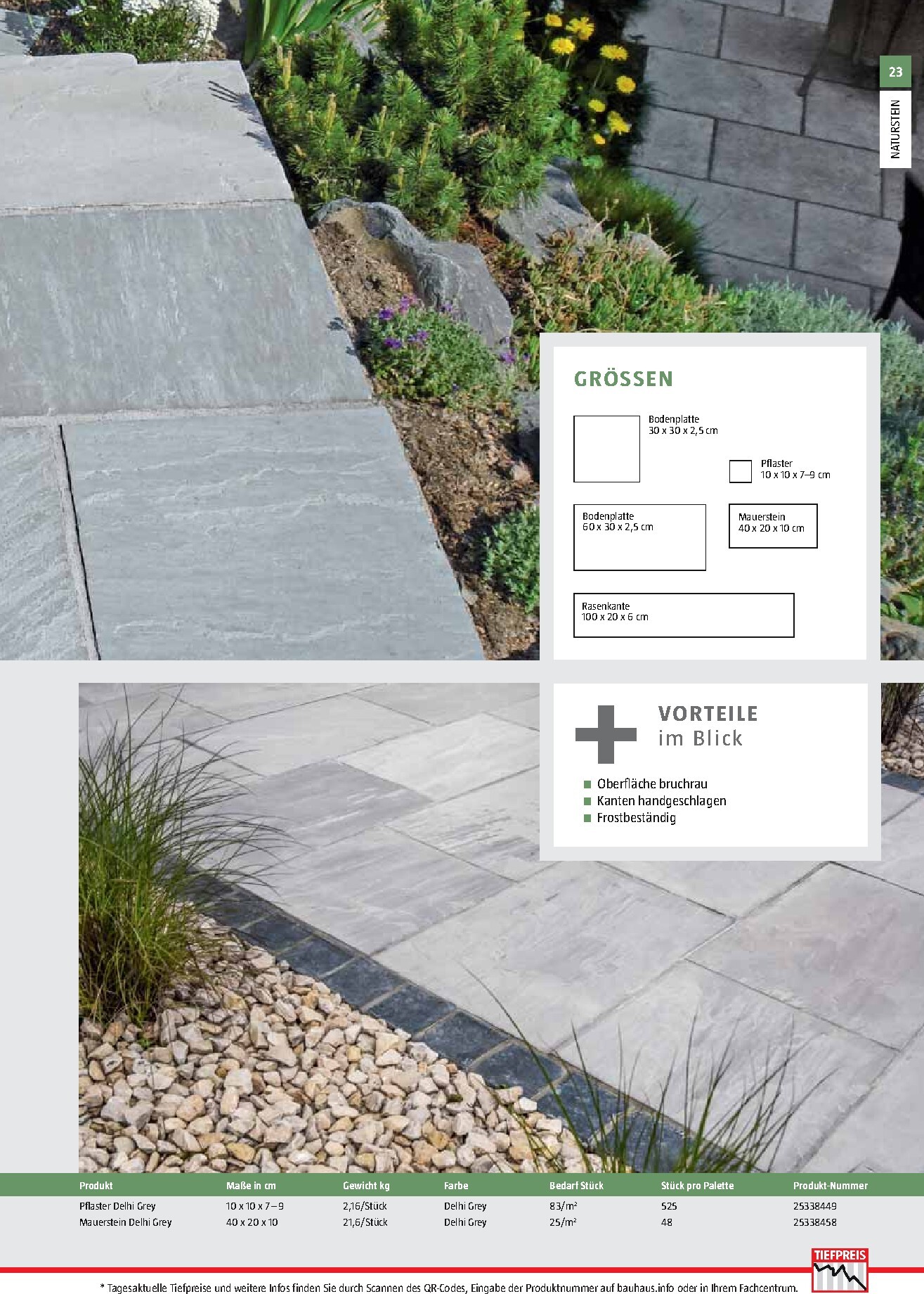 bauhaus - BAUHAUS - Gartenbaumaterialien Prospekt – von Montag 13.04.2026 bis Dienstag 30.06.2026 - page: 23