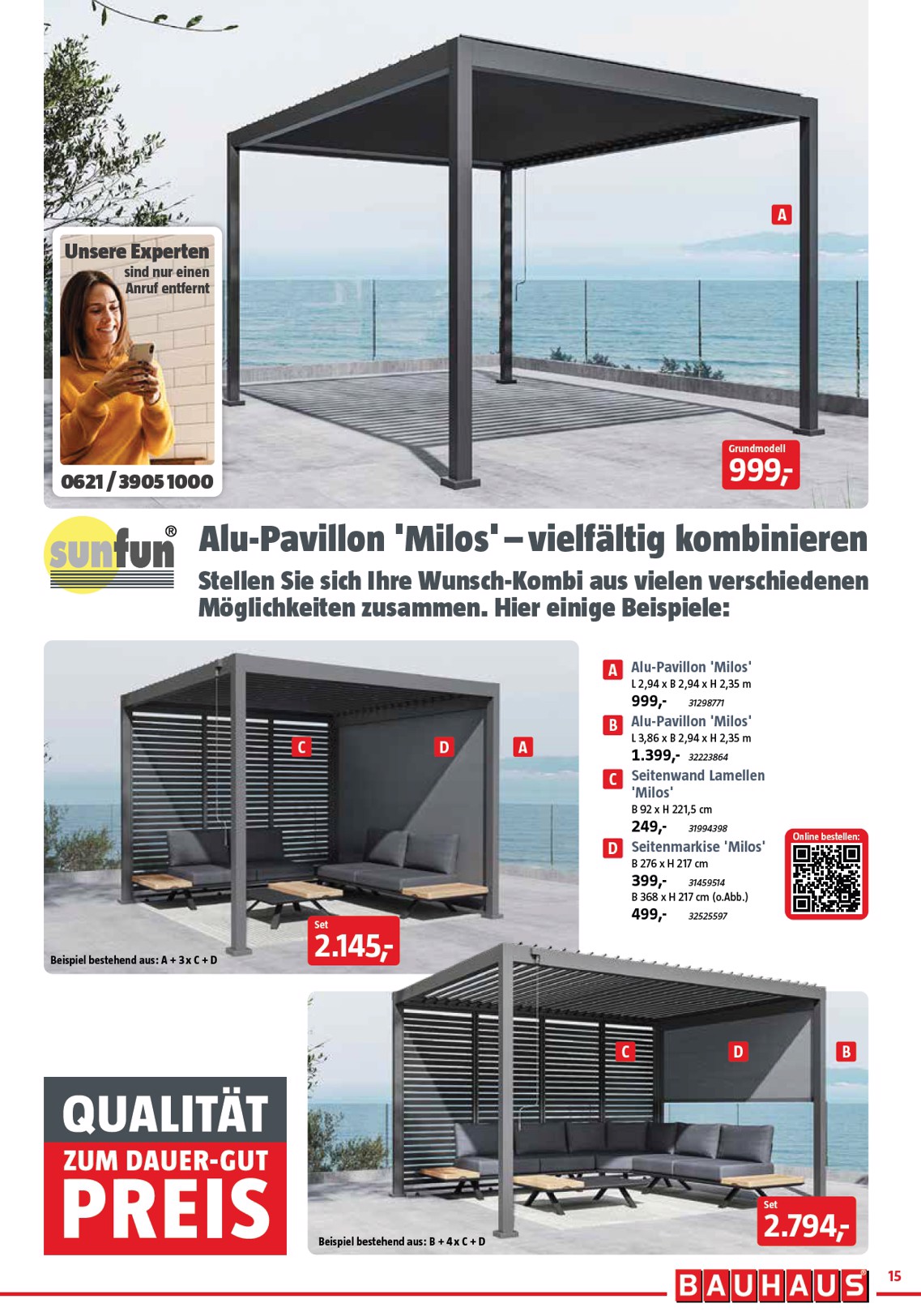 bauhaus - BAUHAUS Prospekt nächste Woche – von Samstag 02.05.2026 bis Samstag 16.05.2026 - page: 15