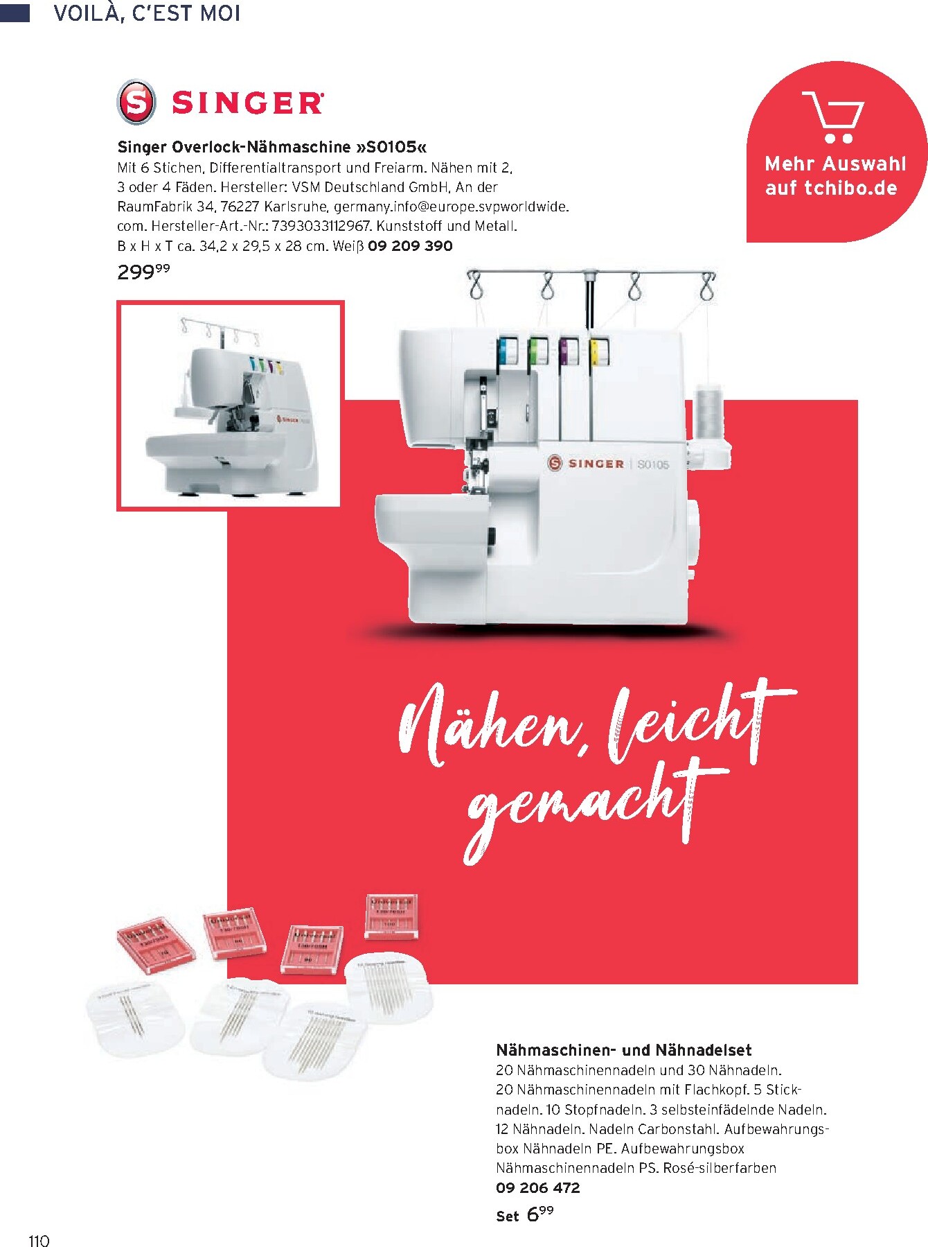 tchibo - Tchibo Prospekt nächste Woche – von Dienstag 01.09.2026 bis Mittwoch 30.09.2026 - page: 110