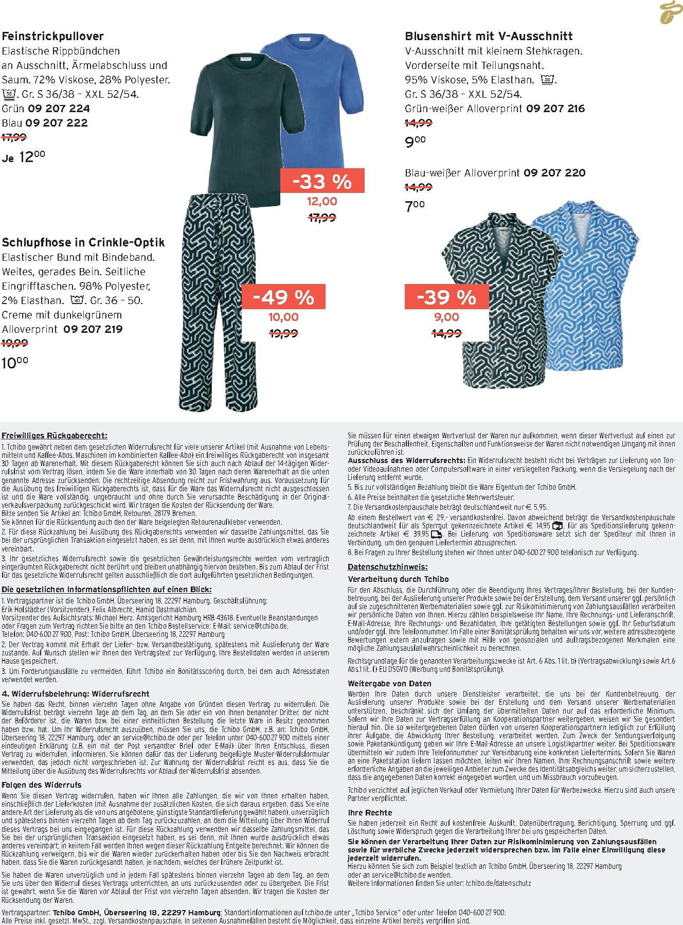 tchibo - Tchibo Prospekt nächste Woche – von Dienstag 01.09.2026 bis Mittwoch 30.09.2026 - page: 175