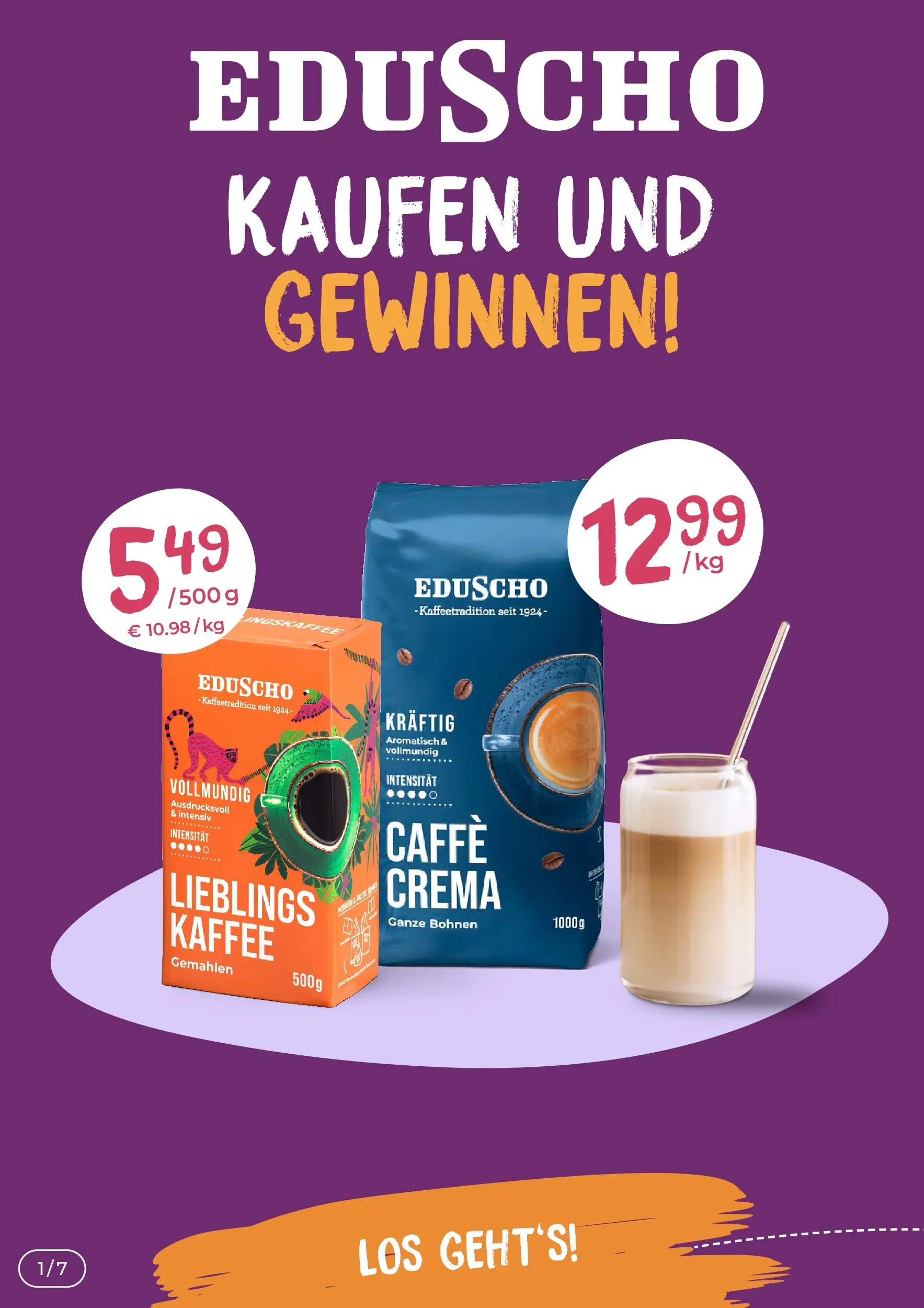 tchibo - Tchibo - Eduscho: Kaufen und gewinnen! Prospekt – von Samstag 17.10.2026 bis Donnerstag 31.12.2026