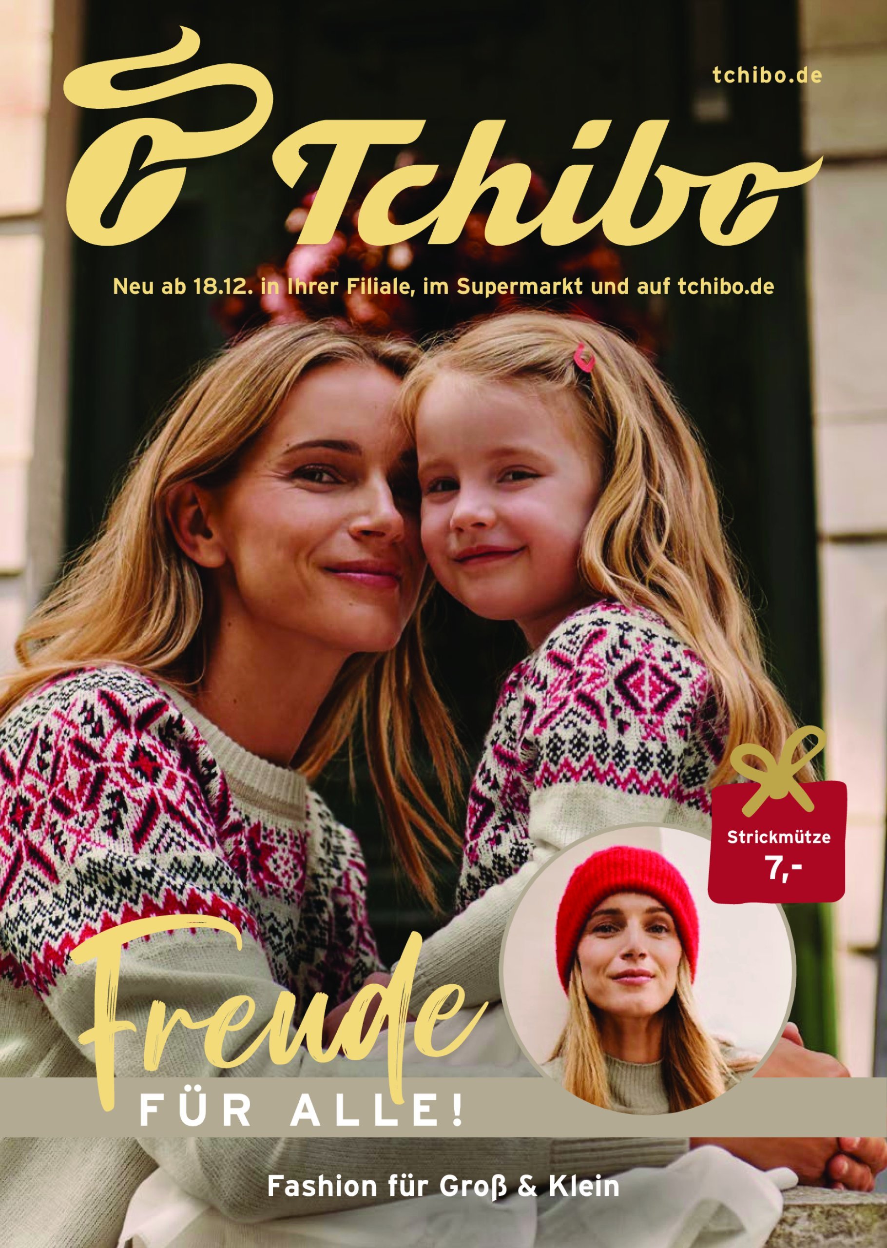 tchibo - Tchibo - Fashion für Groß & Klein-Prospekt gültig von 18.12. bis 31.12.