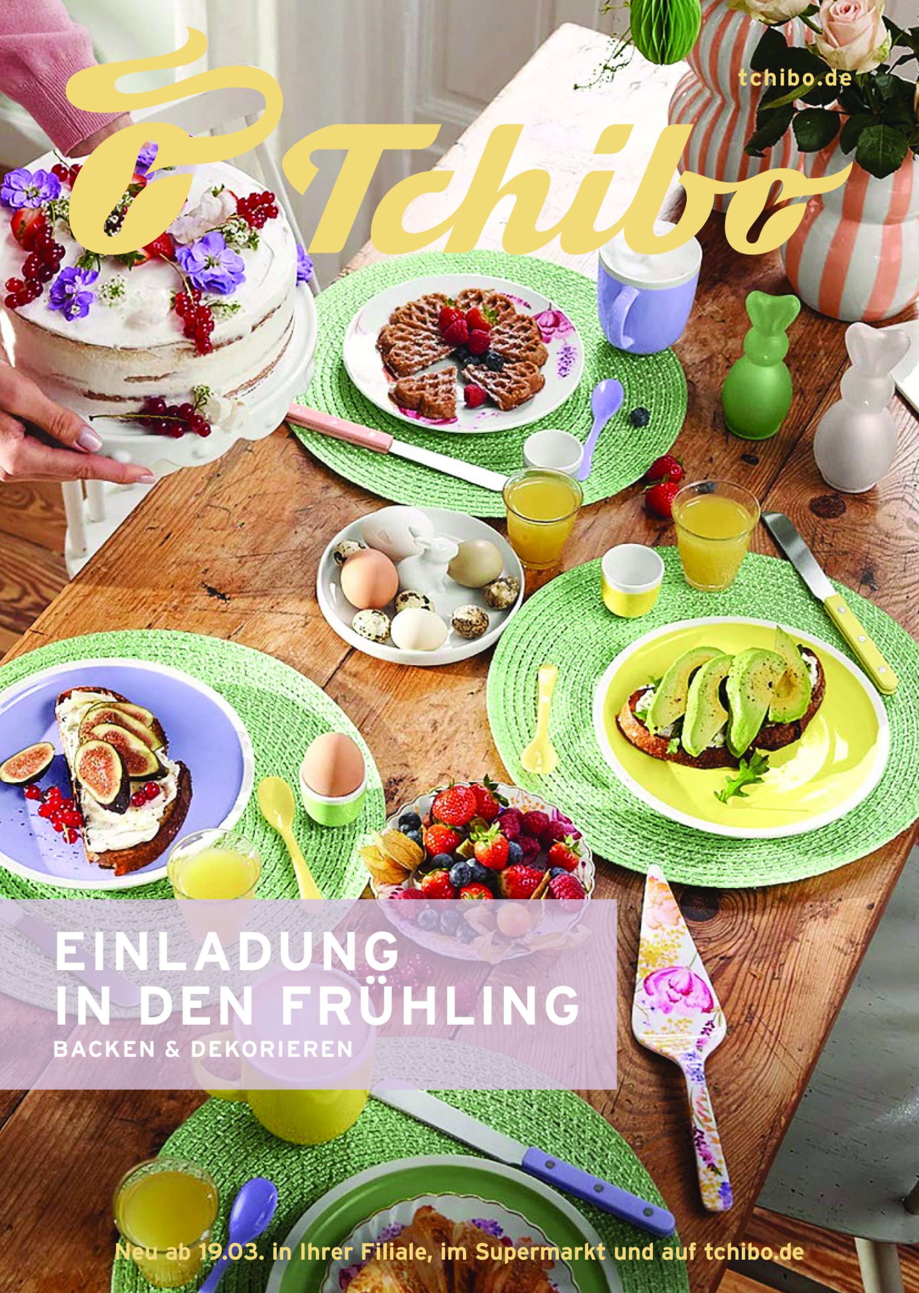 tchibo - Tchibo - Einladung in den Frühling-Prospekt gültig von 19.03. bis 25.03.