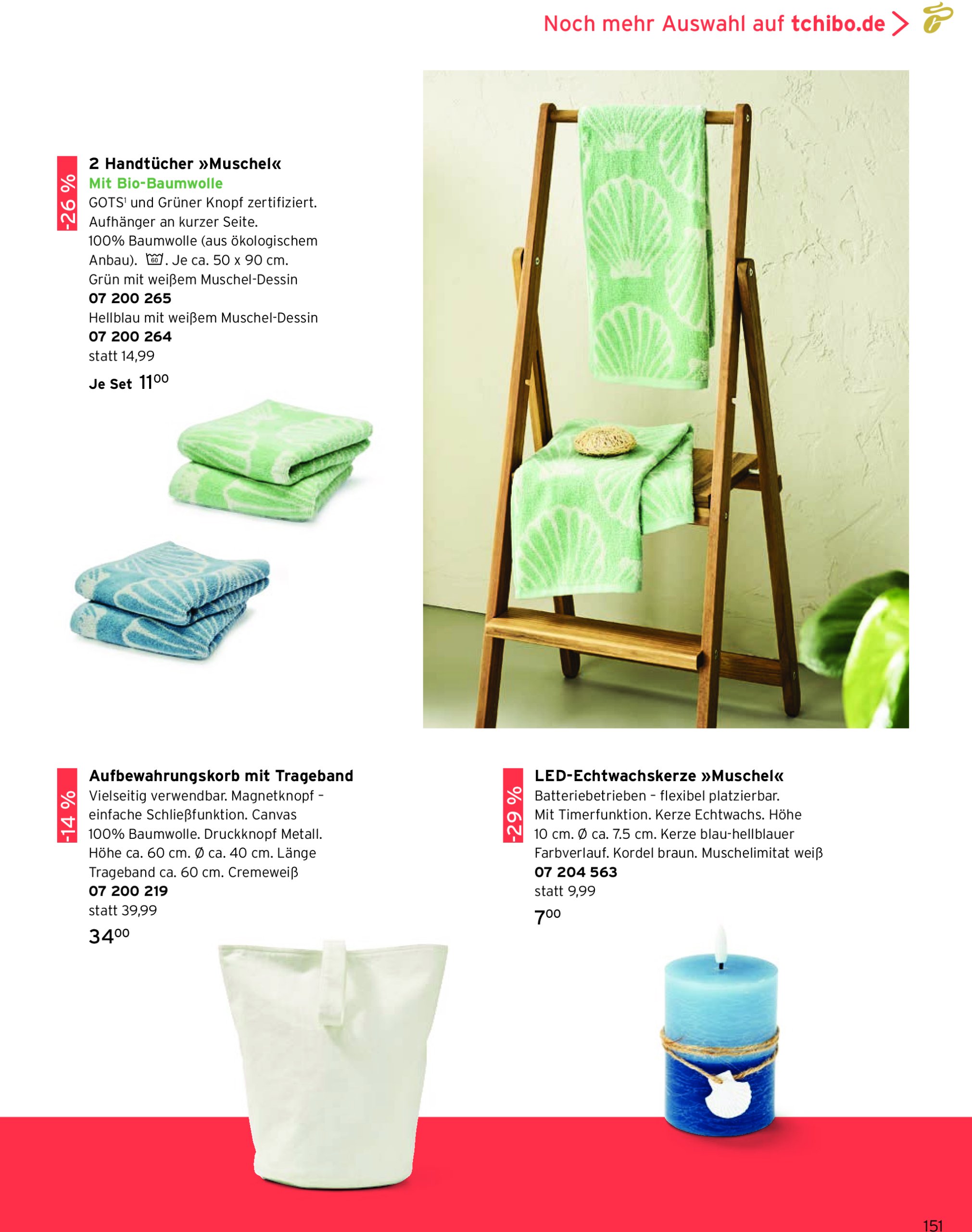 tchibo - Tchibo - Endless Summer-Prospekt gültig vom 01.07. bis 31.07. - page: 151 tchibo - Tchibo - Endless Summer-Prospekt gültig vom 01.07. bis 31.07. - page: 151