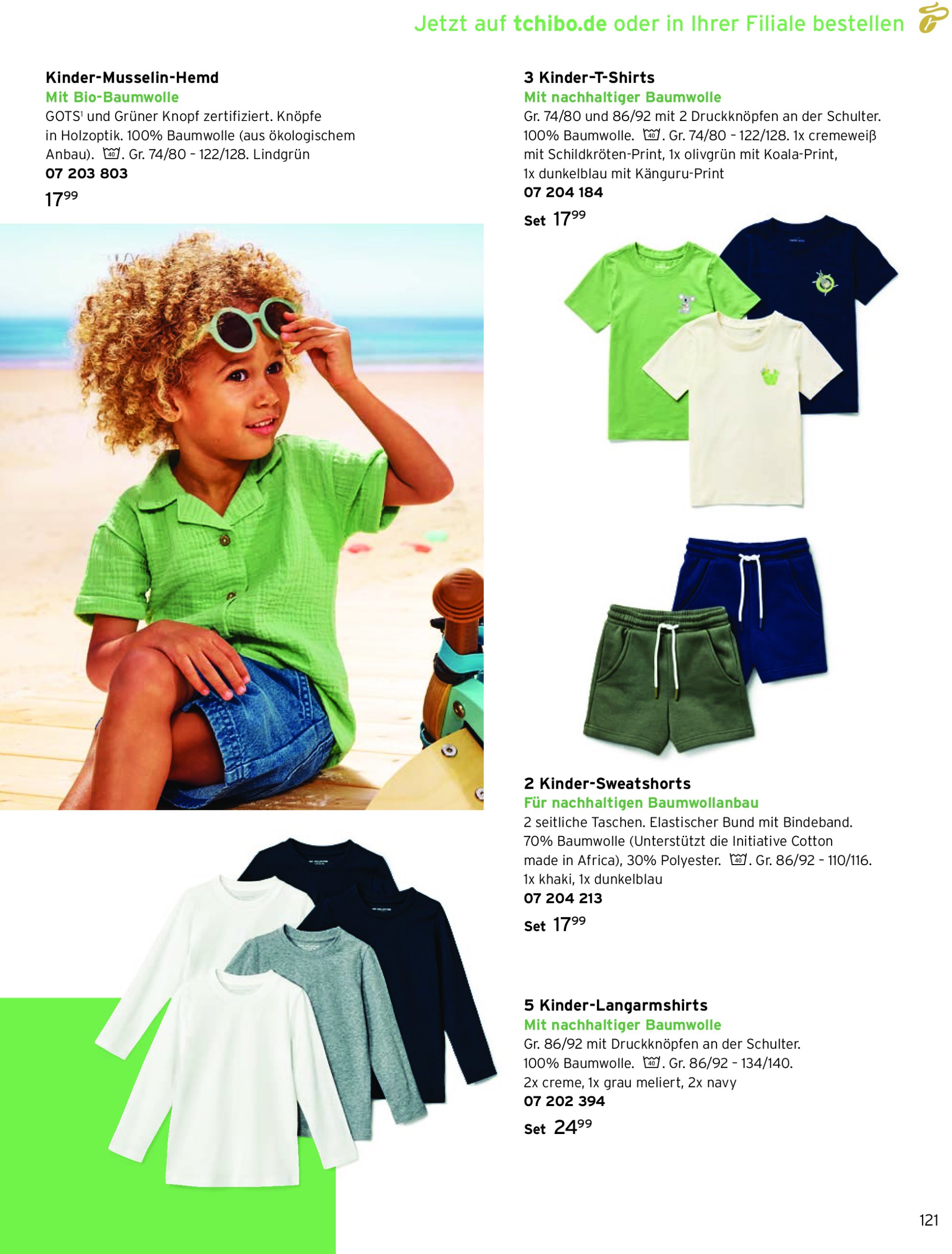 tchibo - Tchibo - Endless Summer-Prospekt gültig vom 01.07. bis 31.07. - page: 121 tchibo - Tchibo - Endless Summer-Prospekt gültig vom 01.07. bis 31.07. - page: 121