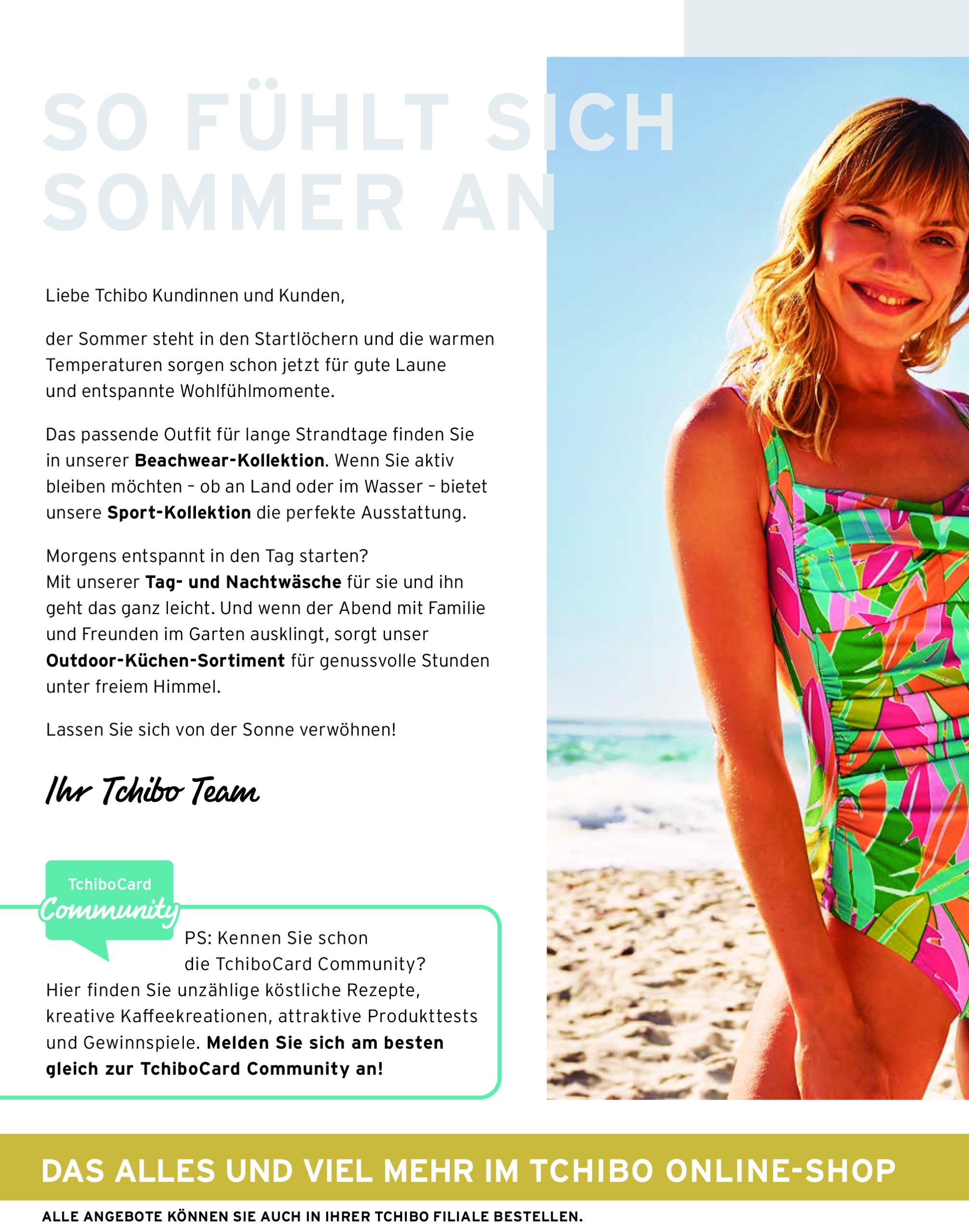 tchibo - Tchibo - Stark durch den Sommer-Prospekt gültig vom 01.06. bis 30.06. - page: 2 tchibo - Tchibo - Stark durch den Sommer-Prospekt gültig vom 01.06. bis 30.06. - page: 2