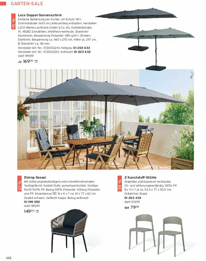 tchibo - Tchibo - Sommerträume für Zuhause-Prospekt gültig vom 01.08. bis 31.08. - page: 148 tchibo - Tchibo - Sommerträume für Zuhause-Prospekt gültig vom 01.08. bis 31.08. - page: 148