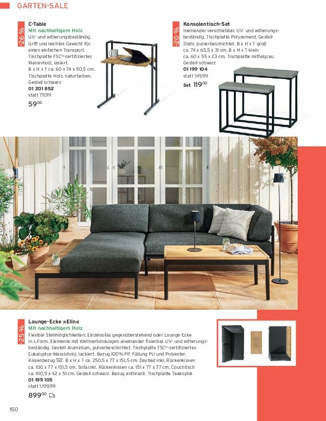 tchibo - Tchibo - Sommerträume für Zuhause-Prospekt gültig vom 01.08. bis 31.08. - page: 150 tchibo - Tchibo - Sommerträume für Zuhause-Prospekt gültig vom 01.08. bis 31.08. - page: 150