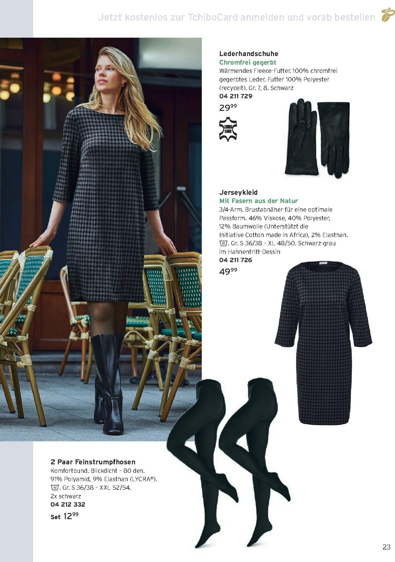 tchibo - Tchibo - Warme Statement-Looks für Damen-Prospekt gültig vom 01.10. bis 31.10. - page: 23 tchibo - Tchibo - Warme Statement-Looks für Damen-Prospekt gültig vom 01.10. bis 31.10. - page: 23