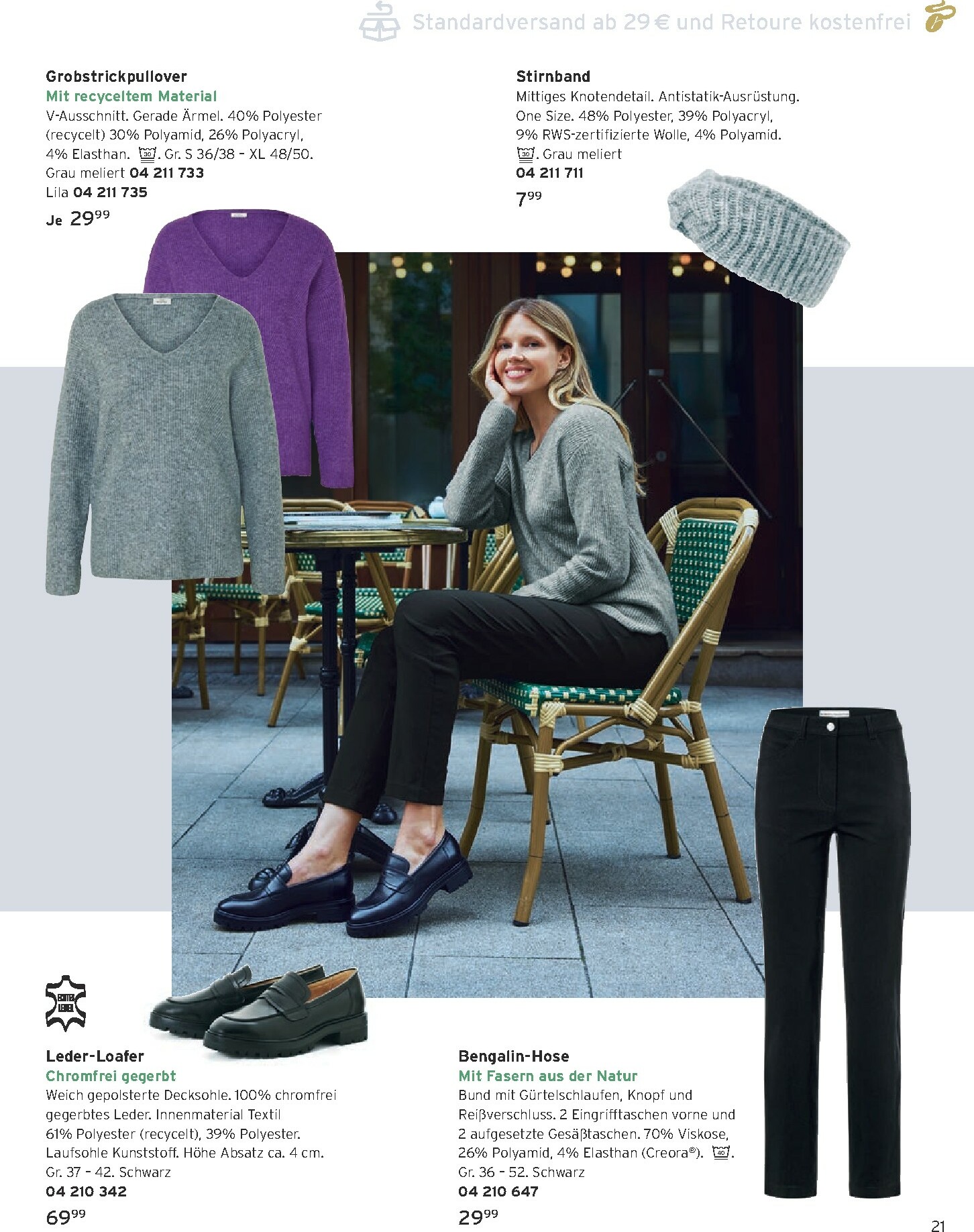 tchibo - Tchibo - Warme Statement-Looks für Damen-Prospekt gültig vom 01.10. bis 31.10. - page: 21 tchibo - Tchibo - Warme Statement-Looks für Damen-Prospekt gültig vom 01.10. bis 31.10. - page: 21