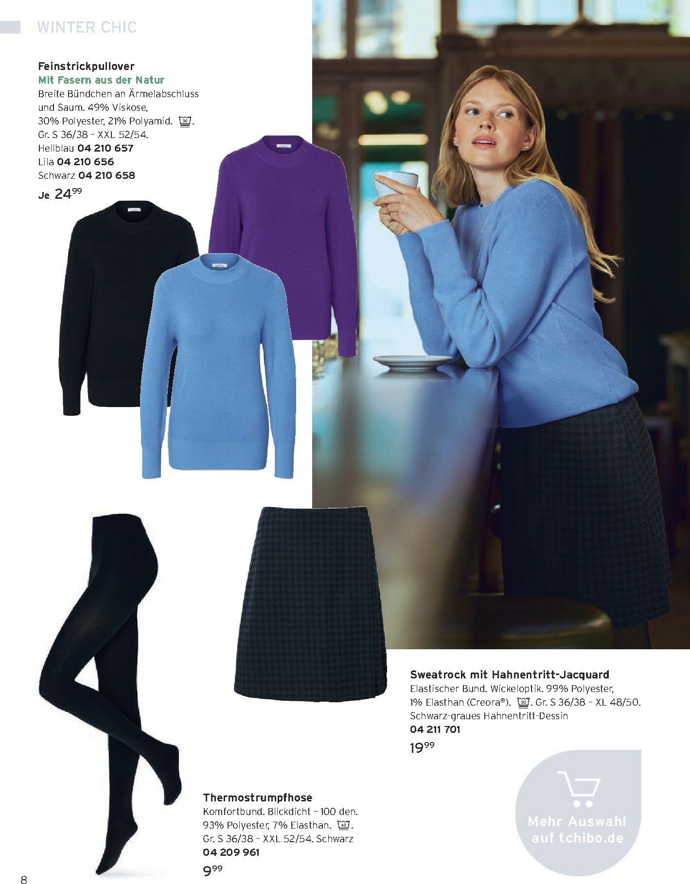 tchibo - Tchibo - Warme Statement-Looks für Damen-Prospekt gültig vom 01.10. bis 31.10. - page: 8 tchibo - Tchibo - Warme Statement-Looks für Damen-Prospekt gültig vom 01.10. bis 31.10. - page: 8