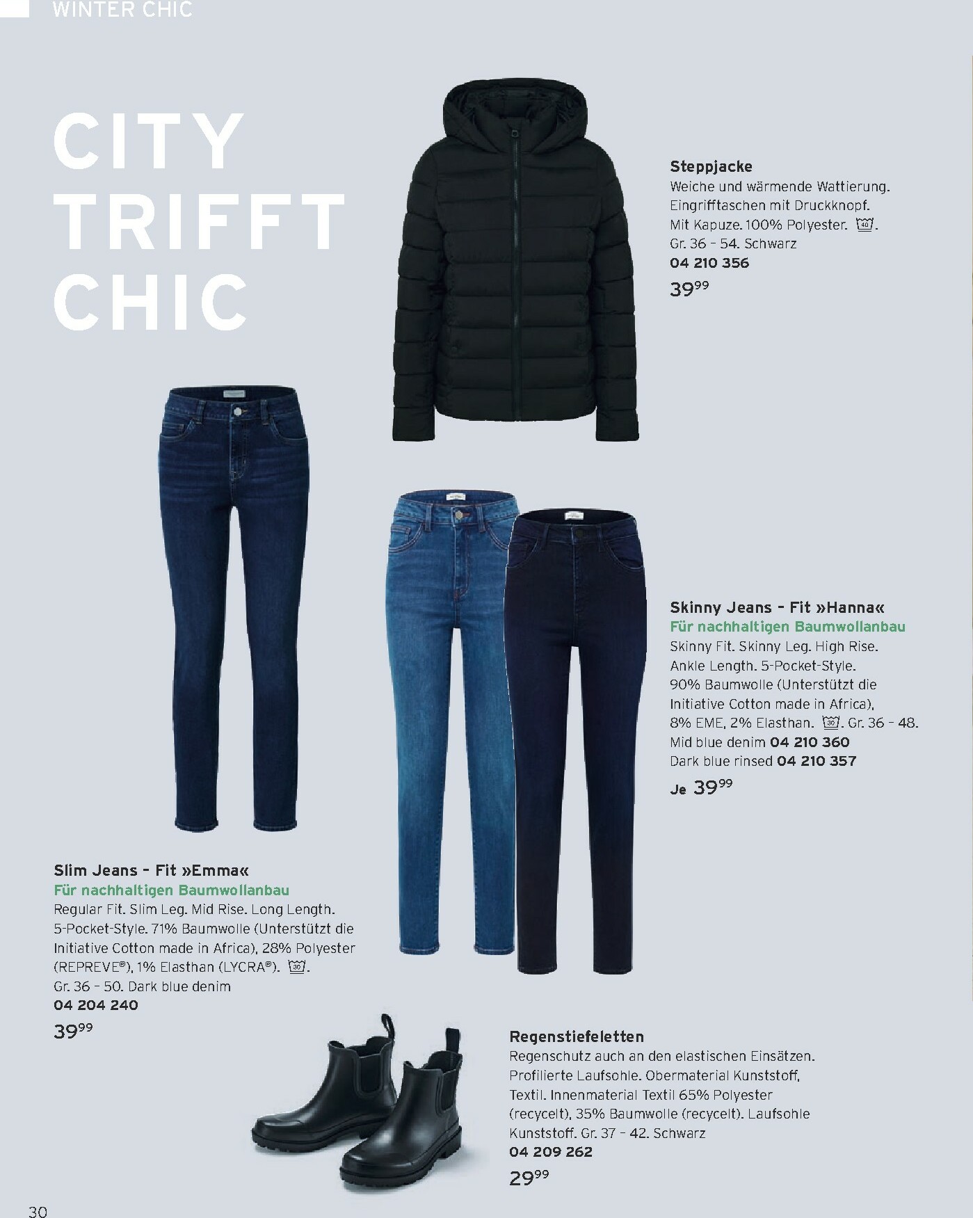 tchibo - Tchibo - Warme Statement-Looks für Damen-Prospekt gültig vom 01.10. bis 31.10. - page: 30 tchibo - Tchibo - Warme Statement-Looks für Damen-Prospekt gültig vom 01.10. bis 31.10. - page: 30