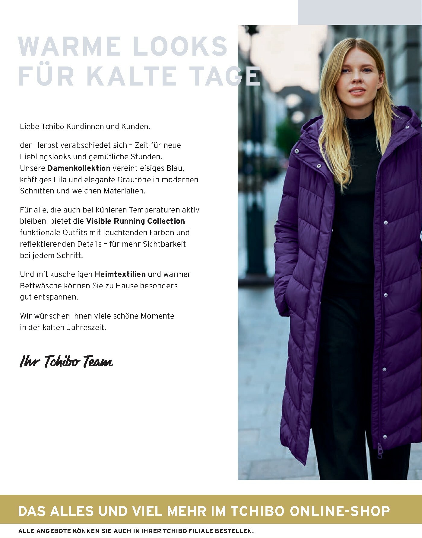 tchibo - Tchibo - Warme Statement-Looks für Damen-Prospekt gültig vom 01.10. bis 31.10. - page: 2 tchibo - Tchibo - Warme Statement-Looks für Damen-Prospekt gültig vom 01.10. bis 31.10. - page: 2