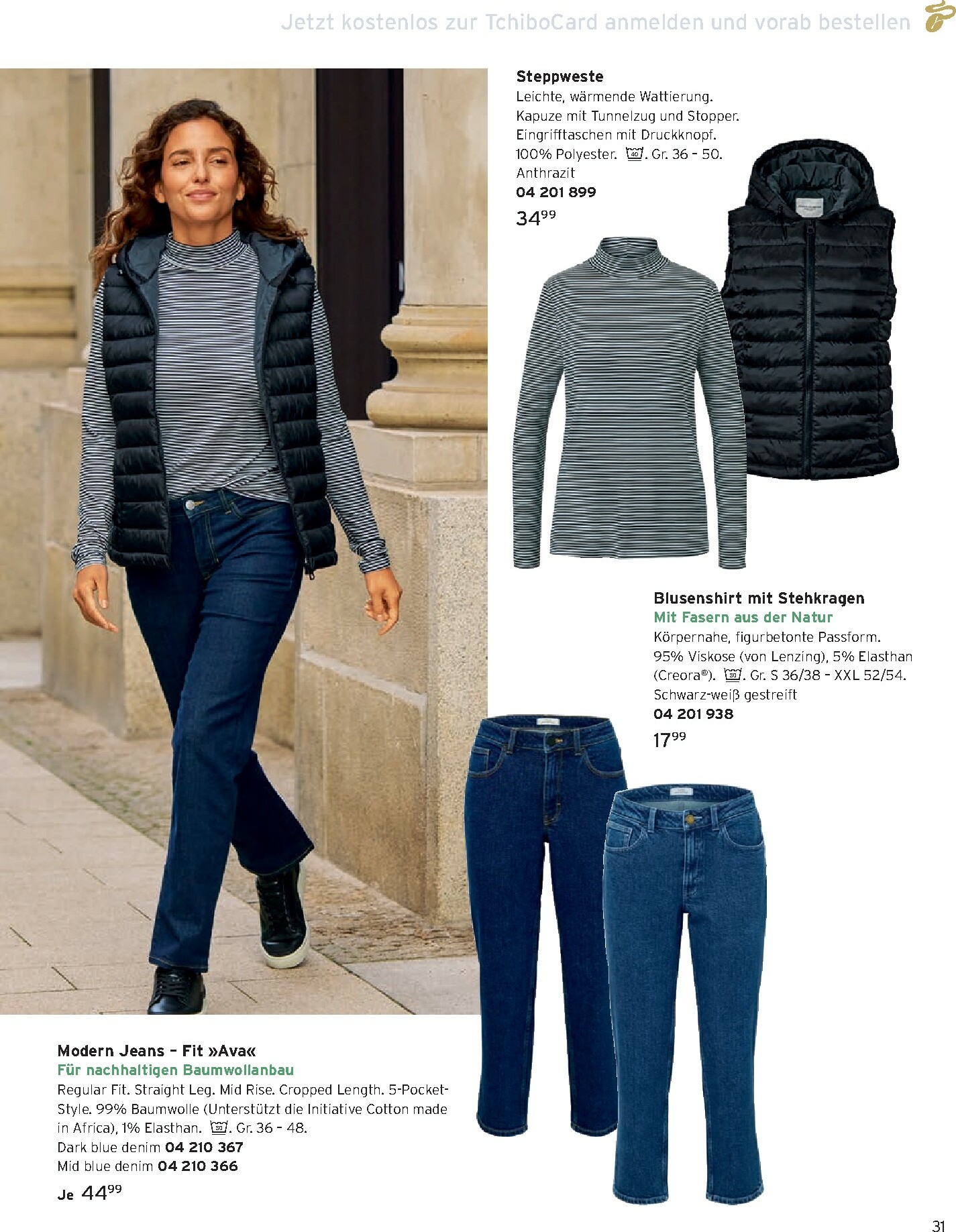 tchibo - Tchibo - Warme Statement-Looks für Damen-Prospekt gültig vom 01.10. bis 31.10. - page: 31 tchibo - Tchibo - Warme Statement-Looks für Damen-Prospekt gültig vom 01.10. bis 31.10. - page: 31