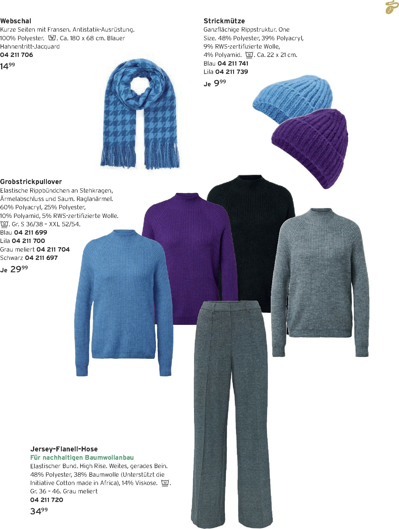 tchibo - Tchibo - Warme Statement-Looks für Damen-Prospekt gültig vom 01.10. bis 31.10. - page: 7 tchibo - Tchibo - Warme Statement-Looks für Damen-Prospekt gültig vom 01.10. bis 31.10. - page: 7