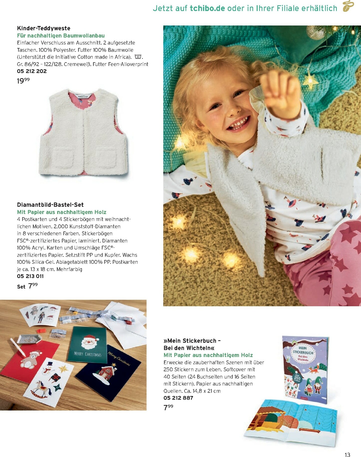 tchibo - Tchibo - Leuchtende Freude-Prospekt gültig vom 01.11. bis 30.11. - page: 13 tchibo - Tchibo - Leuchtende Freude-Prospekt gültig vom 01.11. bis 30.11. - page: 13