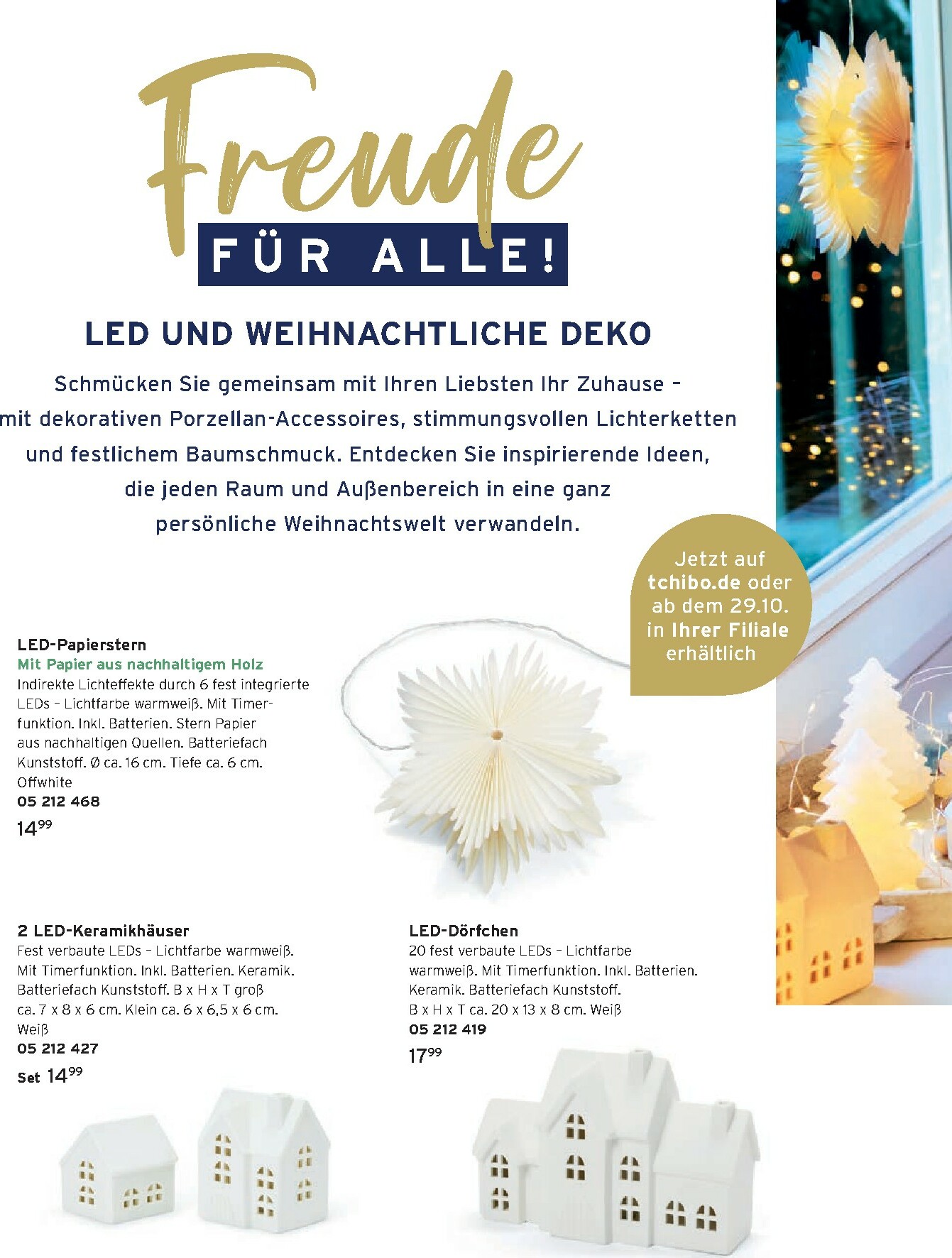 tchibo - Tchibo - Leuchtende Freude-Prospekt gültig vom 01.11. bis 30.11. - page: 38 tchibo - Tchibo - Leuchtende Freude-Prospekt gültig vom 01.11. bis 30.11. - page: 38