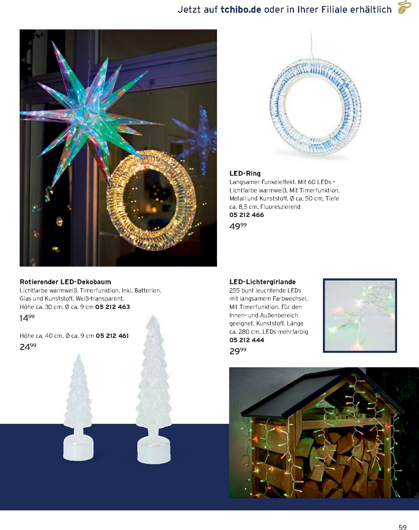 tchibo - Tchibo - Leuchtende Freude-Prospekt gültig vom 01.11. bis 30.11. - page: 59 tchibo - Tchibo - Leuchtende Freude-Prospekt gültig vom 01.11. bis 30.11. - page: 59
