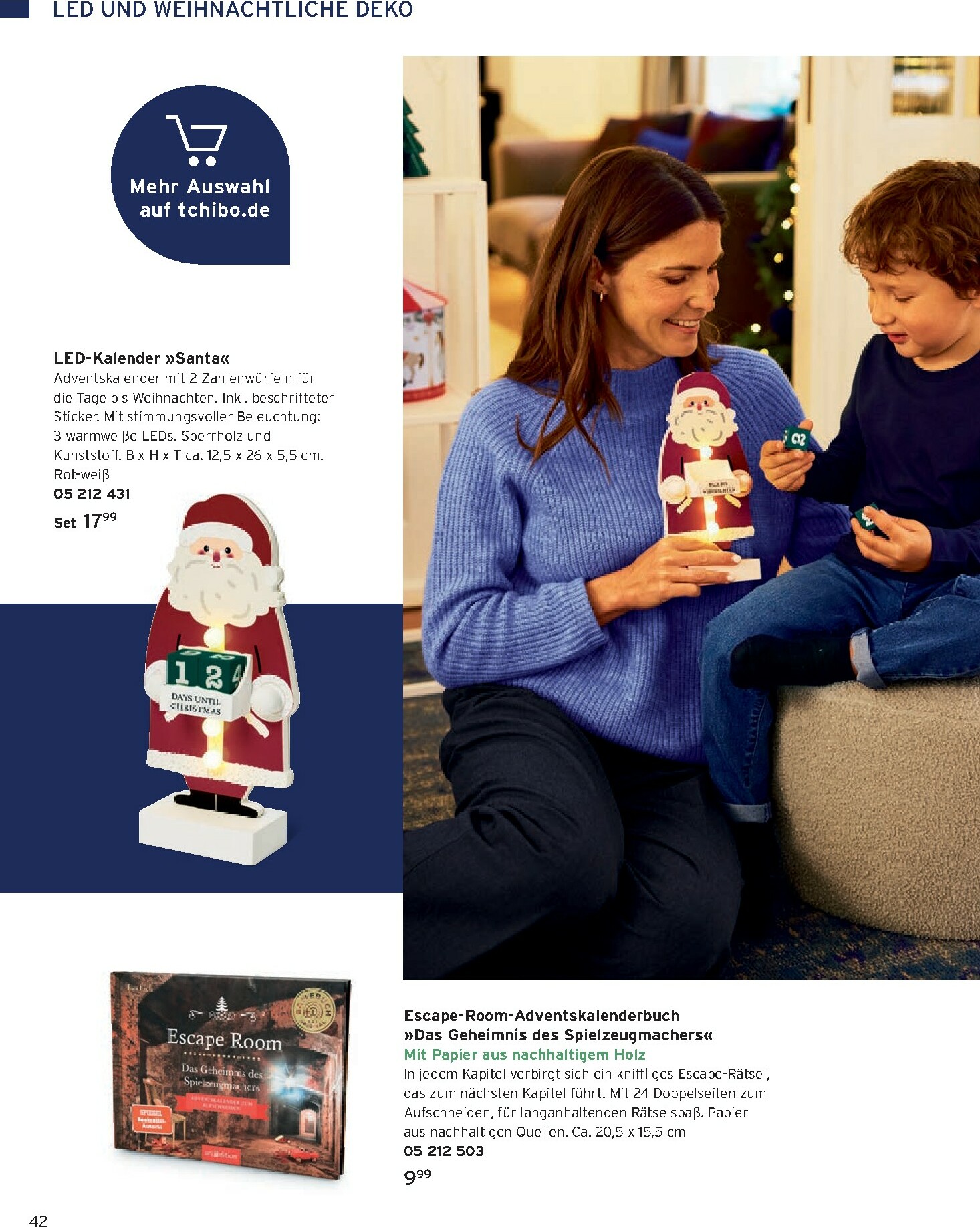 tchibo - Tchibo - Leuchtende Freude-Prospekt gültig vom 01.11. bis 30.11. - page: 42 tchibo - Tchibo - Leuchtende Freude-Prospekt gültig vom 01.11. bis 30.11. - page: 42