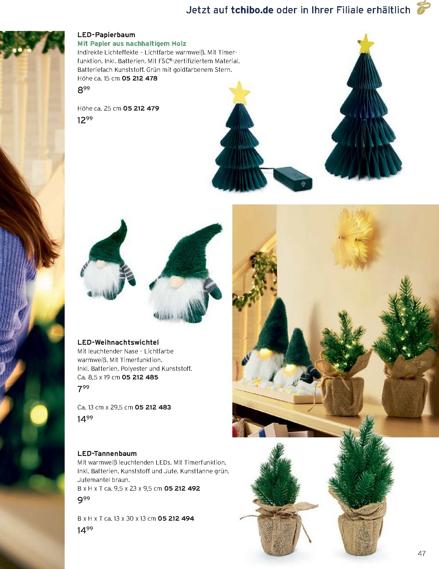 tchibo - Tchibo - Leuchtende Freude-Prospekt gültig vom 01.11. bis 30.11. - page: 47 tchibo - Tchibo - Leuchtende Freude-Prospekt gültig vom 01.11. bis 30.11. - page: 47