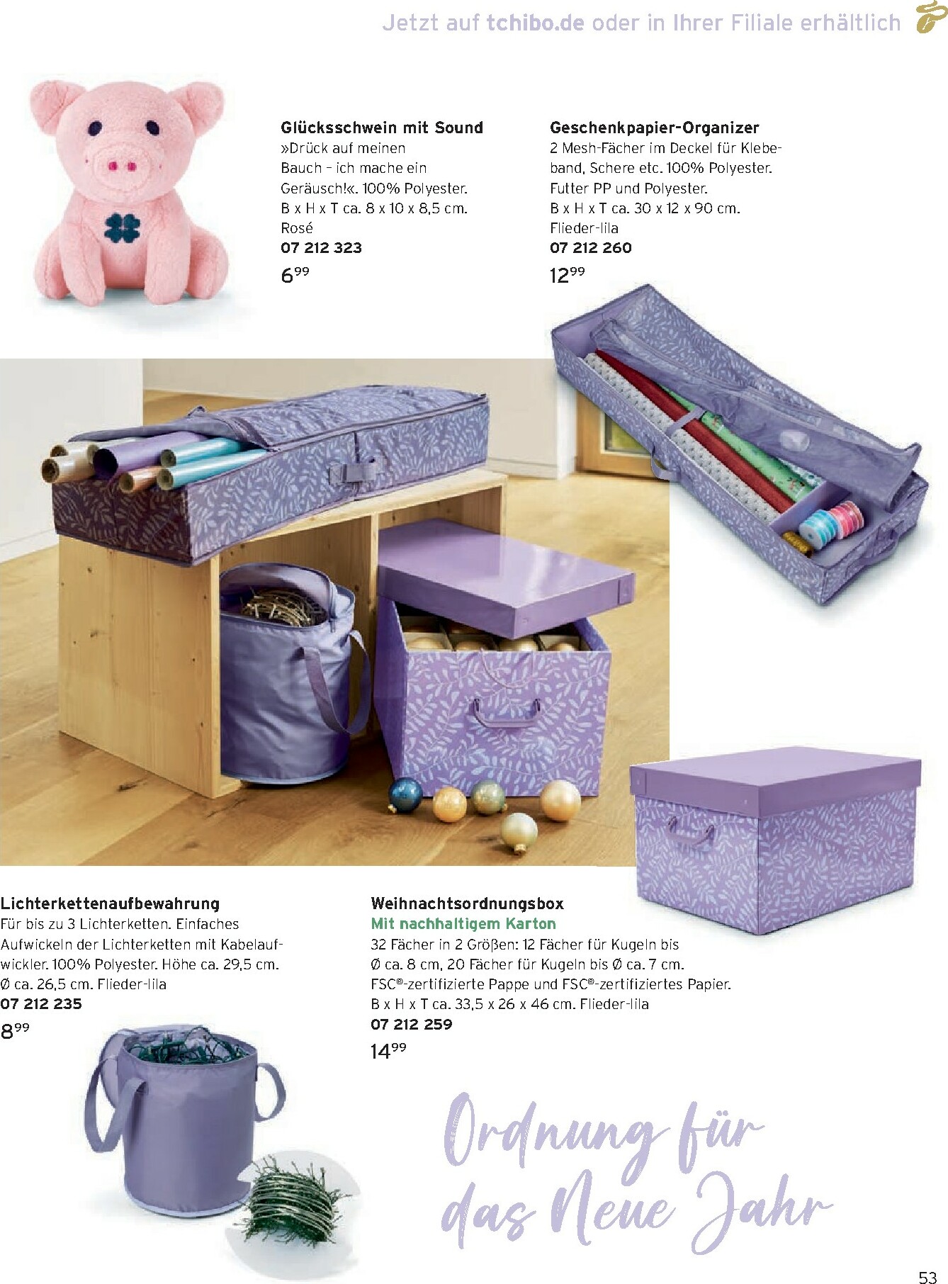 tchibo - Tchibo - Die Freude am süßen Nichtstun-Prospekt gültig vom 01.12. bis 31.12. - page: 53