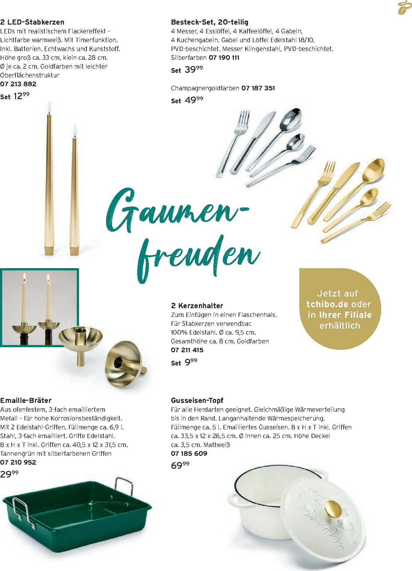 tchibo - Tchibo - Die Freude am süßen Nichtstun-Prospekt gültig vom 01.12. bis 31.12. - page: 61