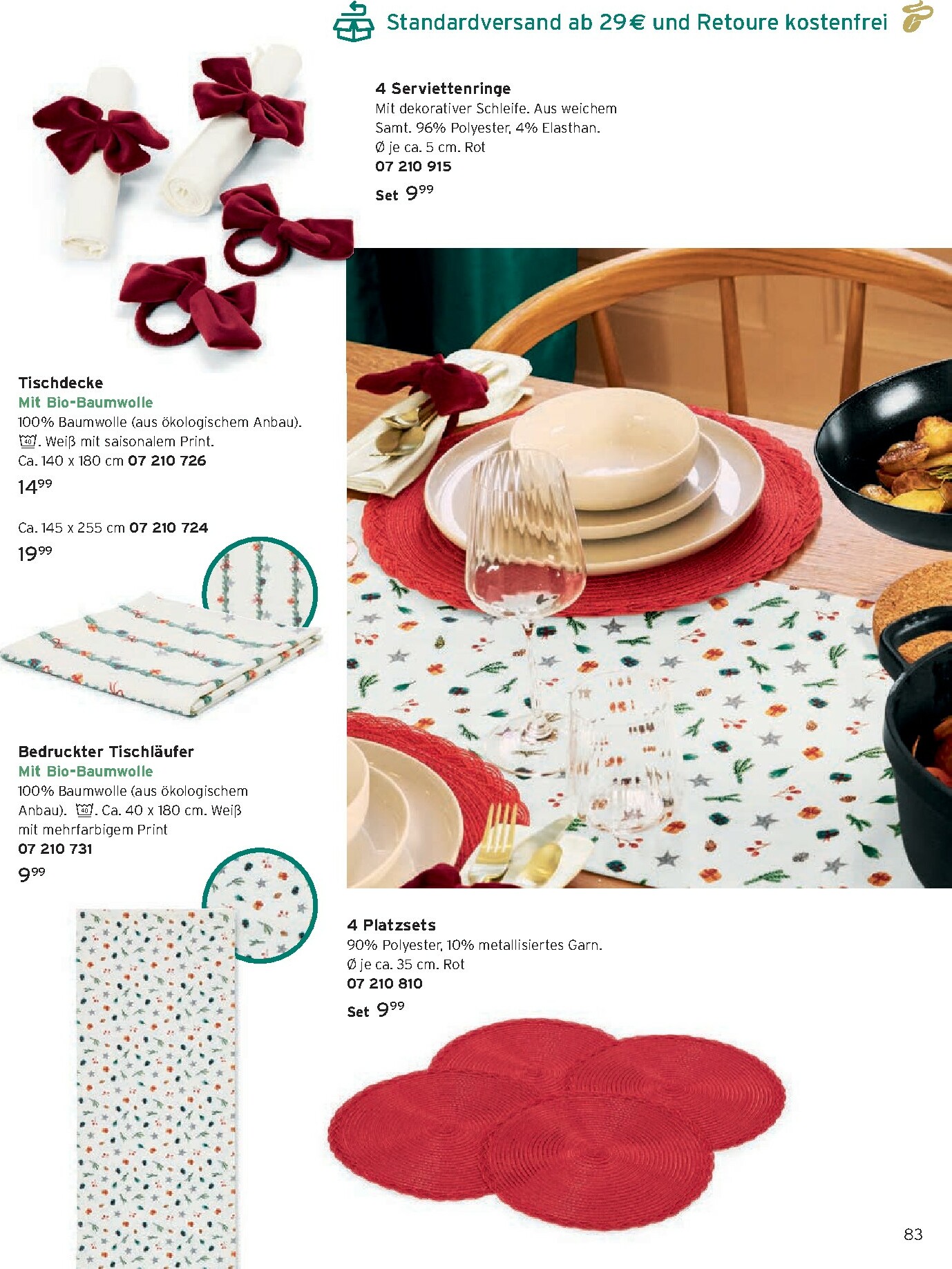 tchibo - Tchibo - Die Freude am süßen Nichtstun-Prospekt gültig vom 01.12. bis 31.12. - page: 83