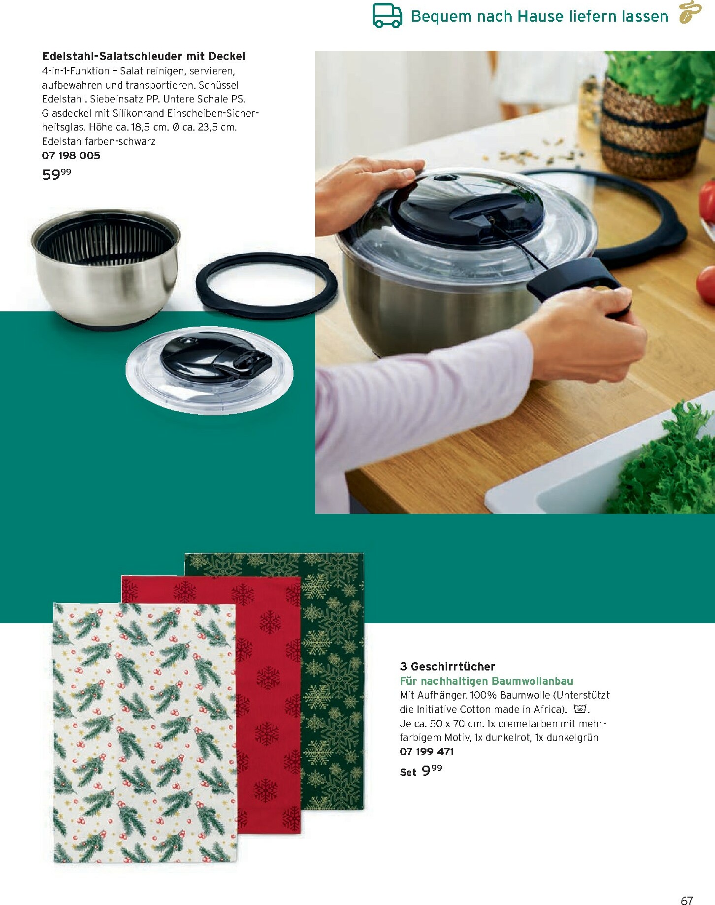 tchibo - Tchibo - Die Freude am süßen Nichtstun-Prospekt gültig vom 01.12. bis 31.12. - page: 67