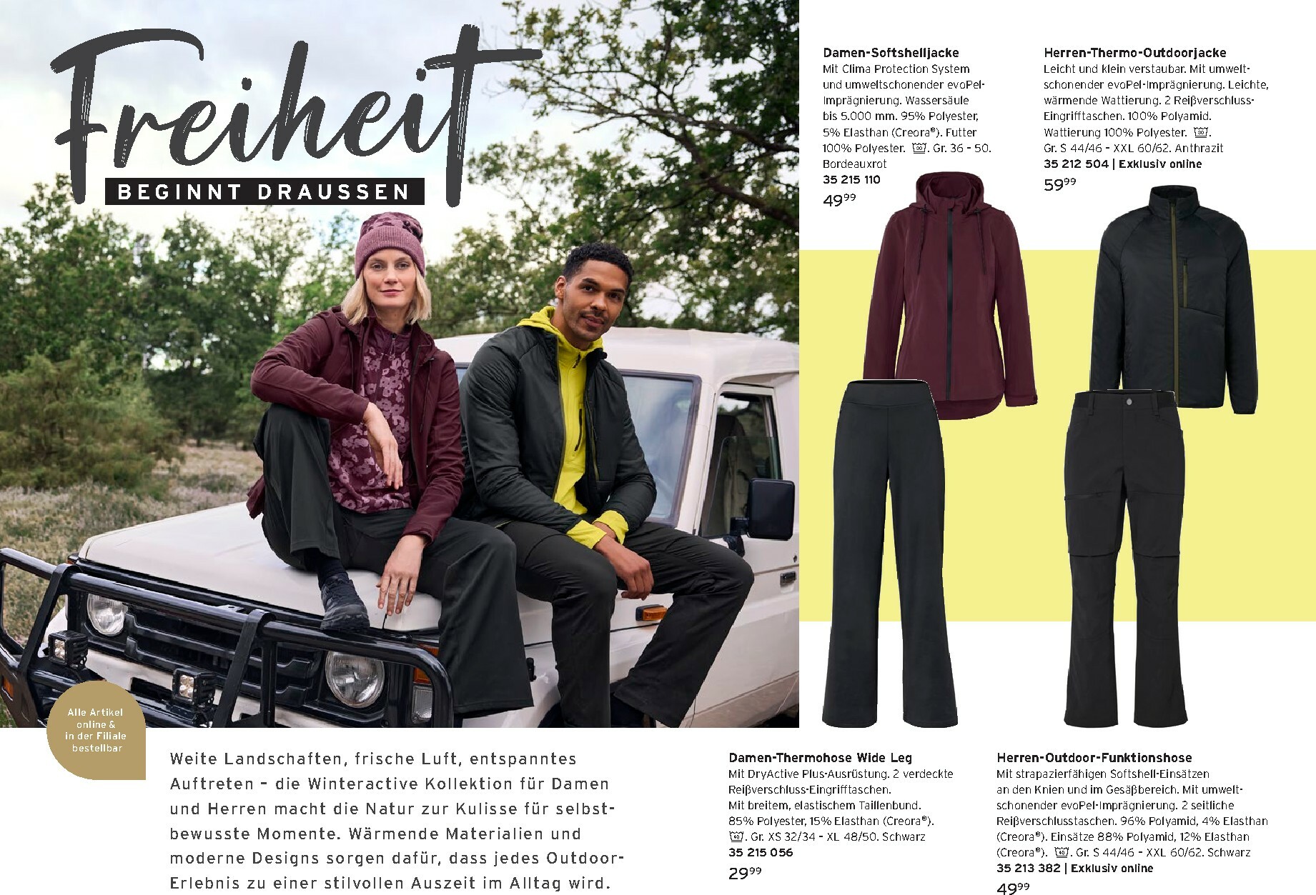 tchibo - Tchibo - Freiheit beginnt draußen-Prospekt gültig vom 31.12. bis 13.01. - page: 2