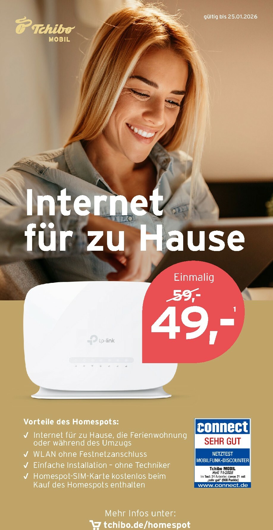 tchibo - Tchibo - Mobil Flyer-Prospekt gültig vom 31.12. bis 25.01.