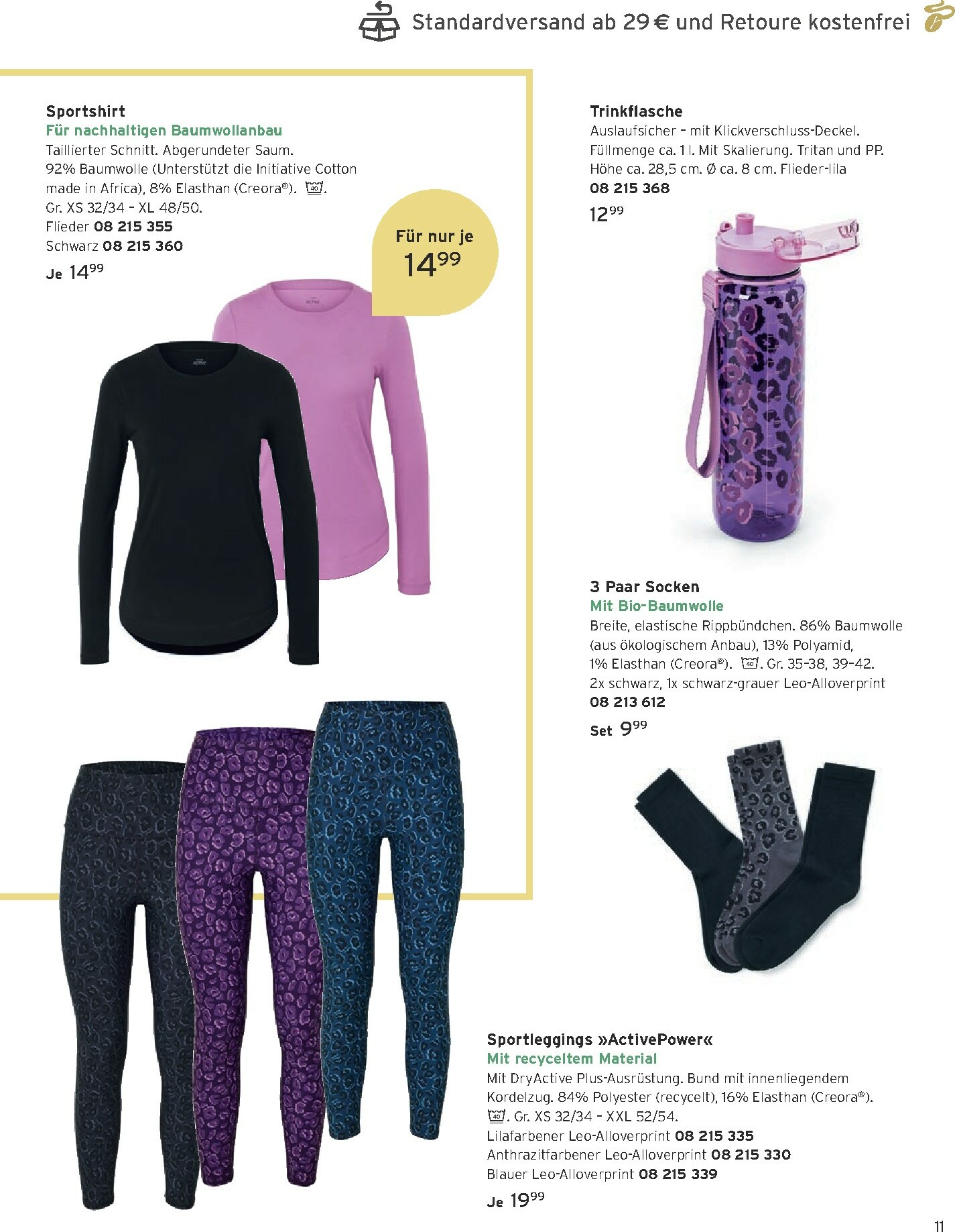 tchibo - Tchibo - Katalog Back to gym-Prospekt gültig vom 01.01. bis 31.01. - page: 11