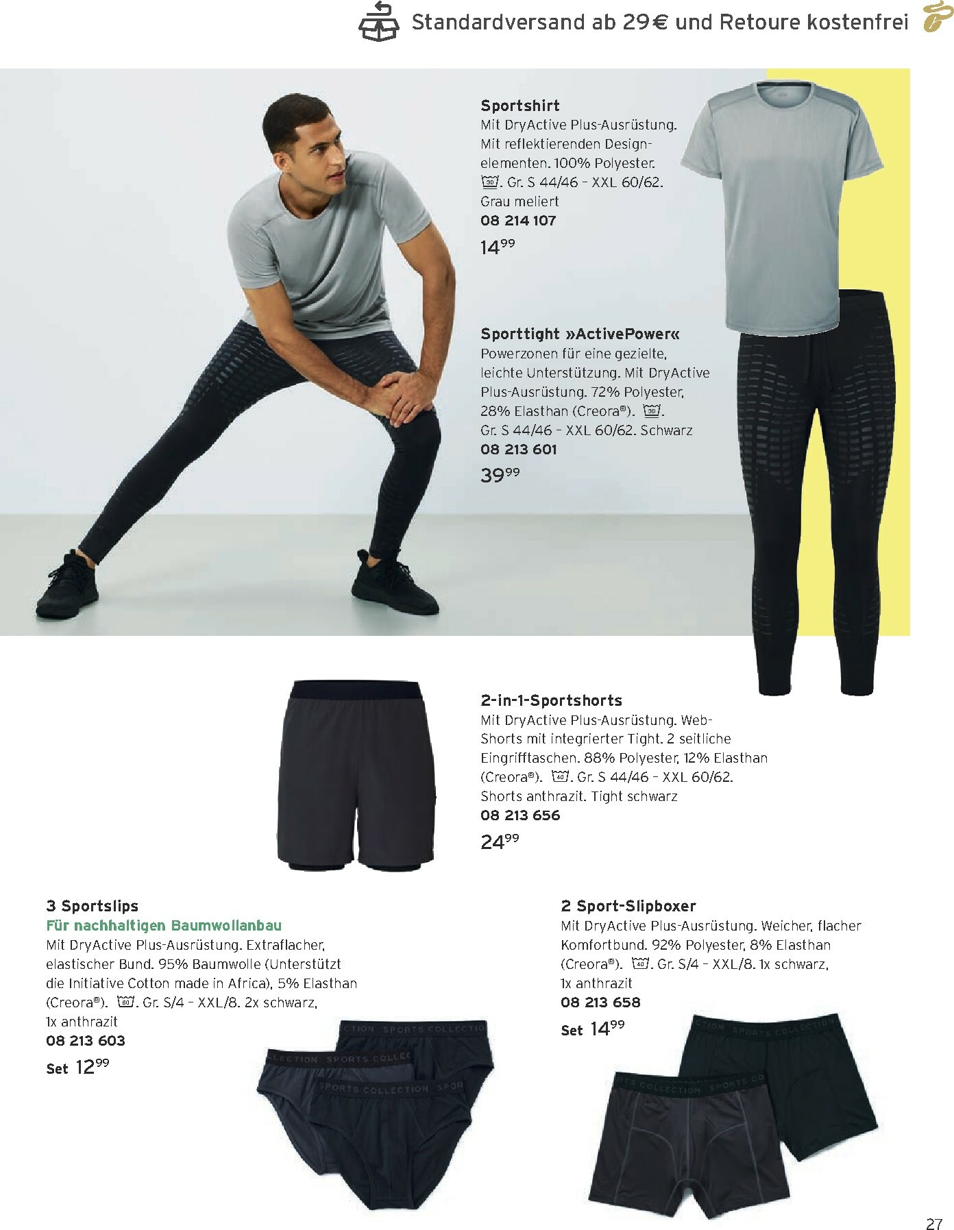 tchibo - Tchibo - Katalog Back to gym-Prospekt gültig vom 01.01. bis 31.01. - page: 27