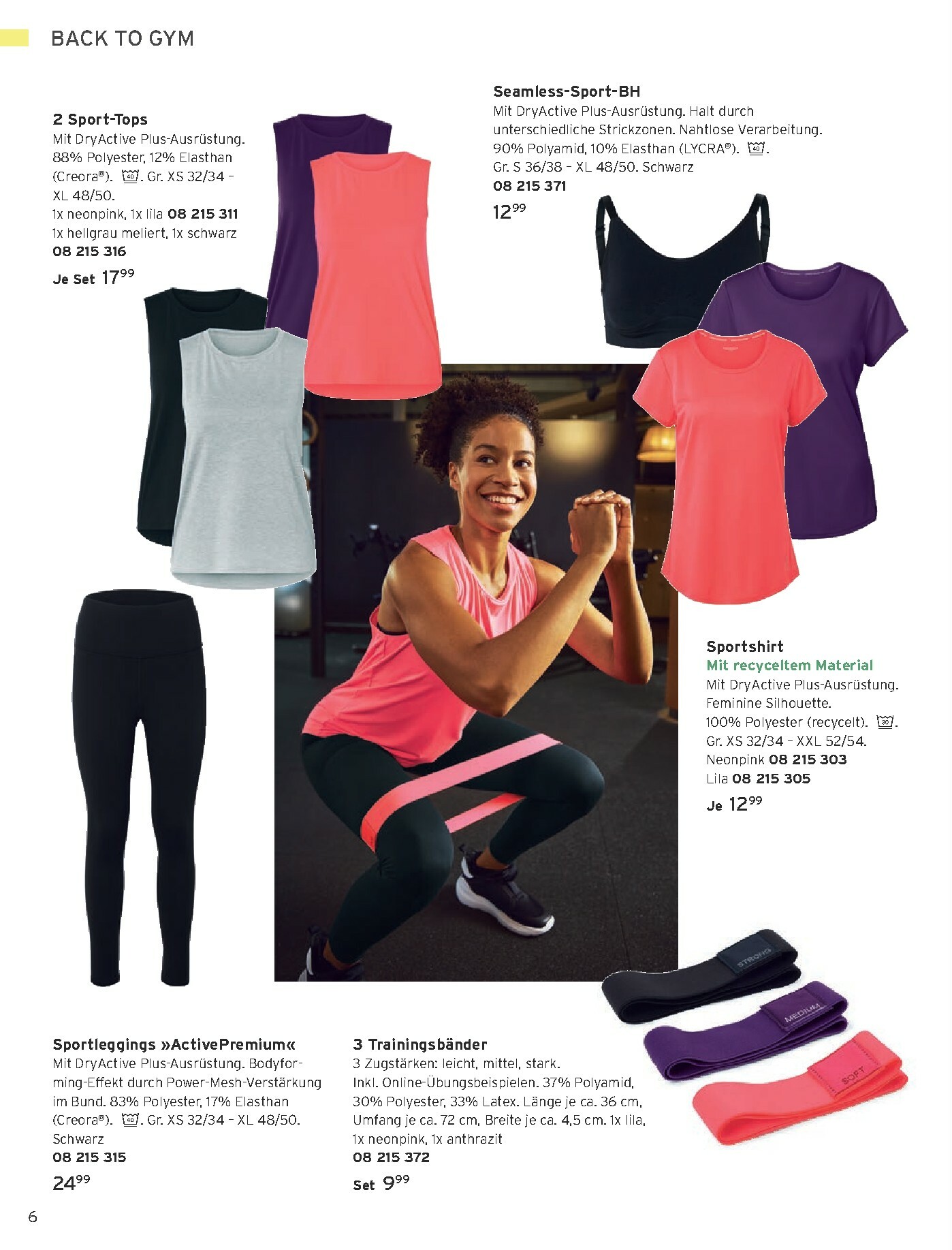 tchibo - Tchibo - Katalog Back to gym-Prospekt gültig vom 01.01. bis 31.01. - page: 6