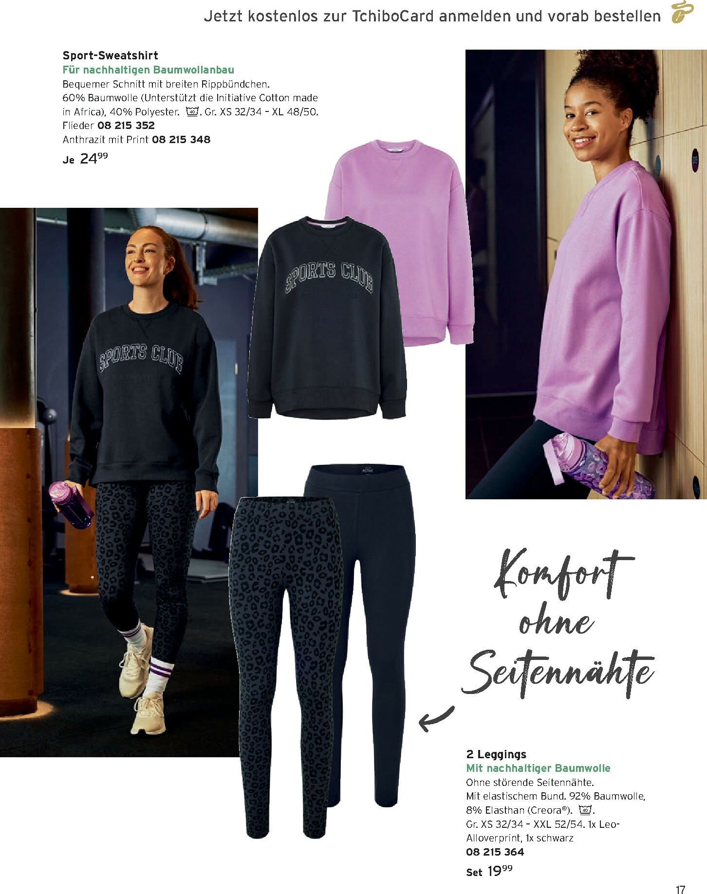 tchibo - Tchibo - Katalog Back to gym-Prospekt gültig vom 01.01. bis 31.01. - page: 17