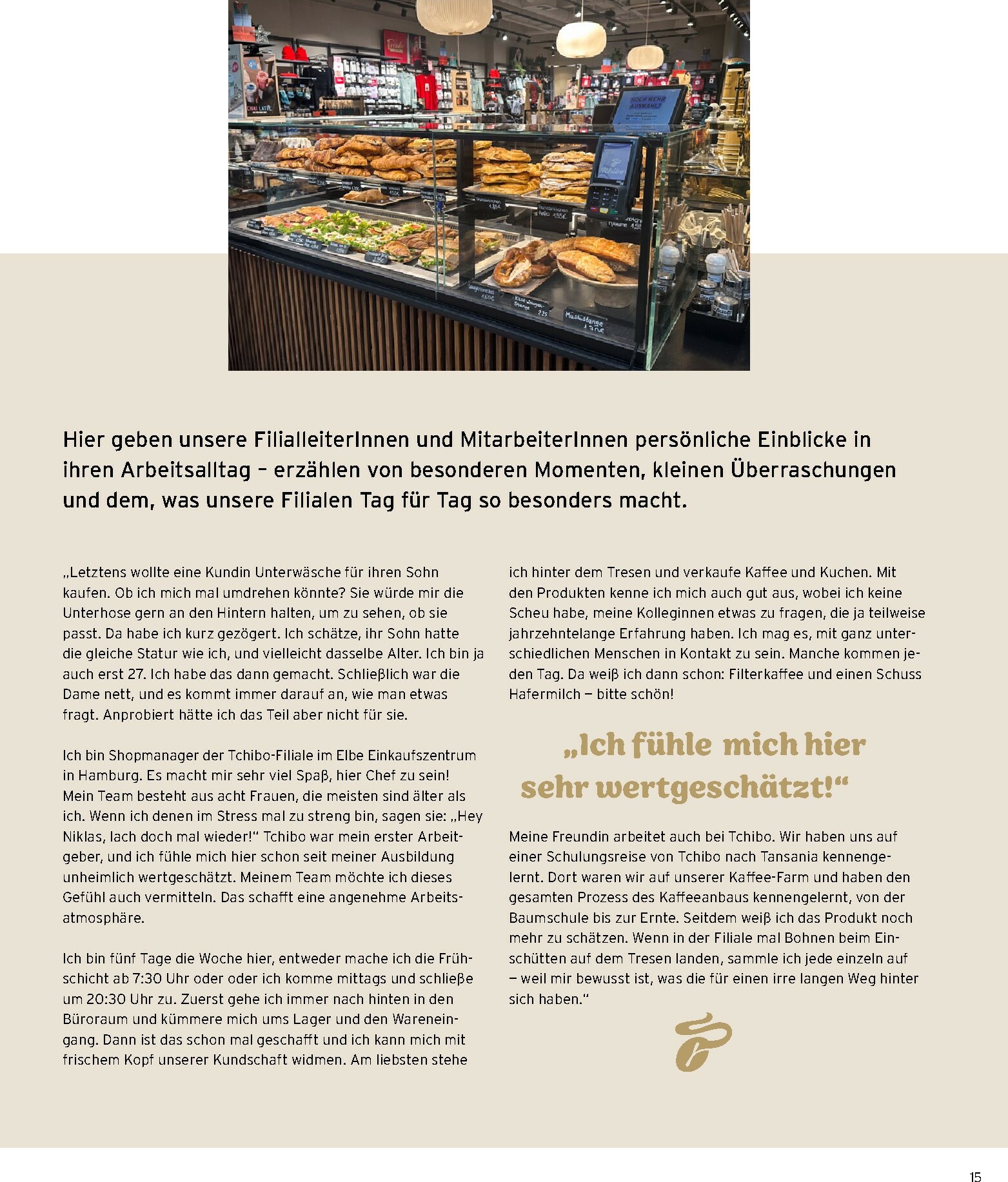 tchibo - Tchibo - Das Kundenmagazin: Tchibo Momente-Prospekt gültig vom 01.01. bis 21.03. - page: 15