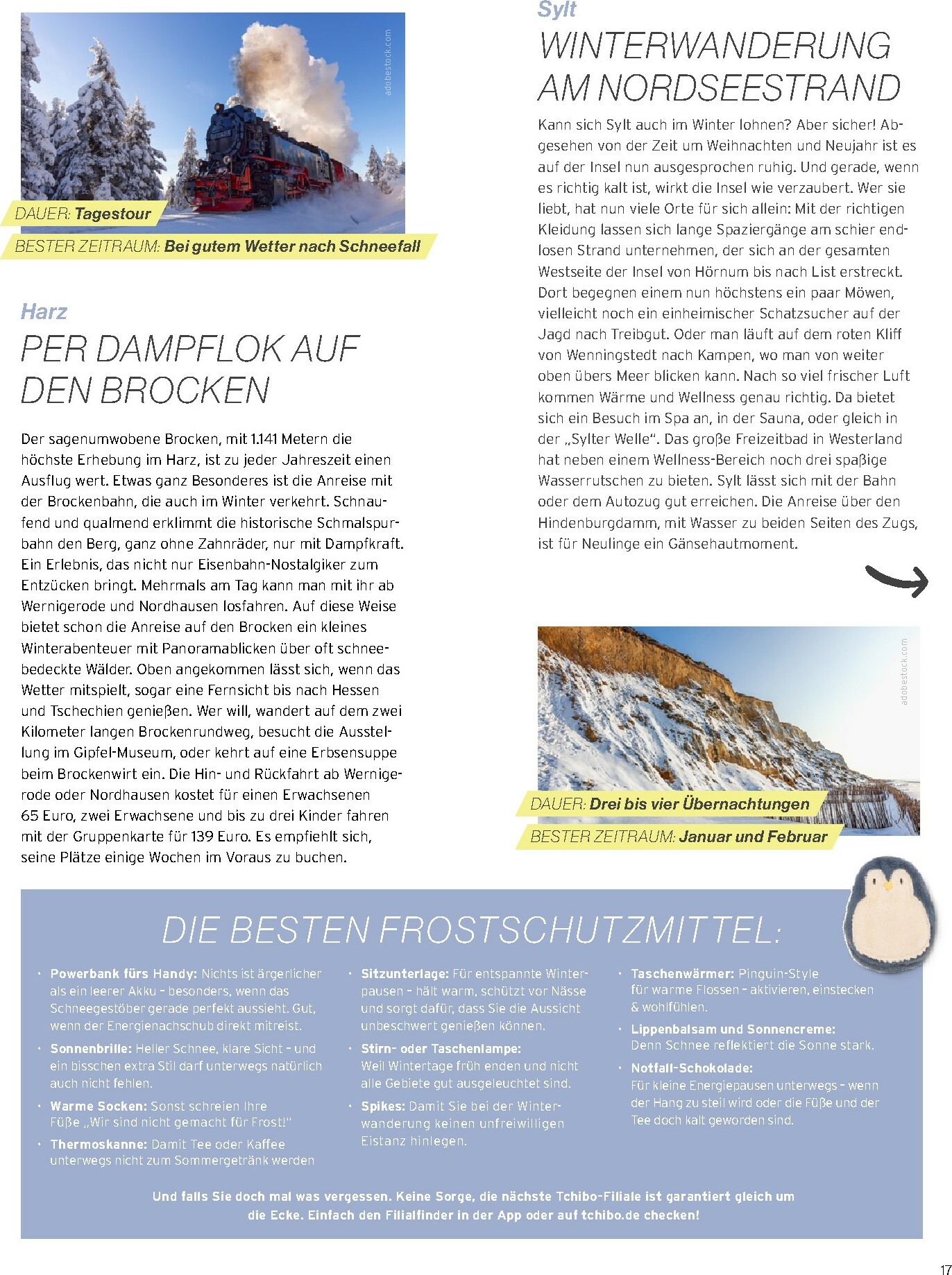 tchibo - Tchibo - Das Kundenmagazin: Tchibo Momente-Prospekt gültig vom 01.01. bis 21.03. - page: 17