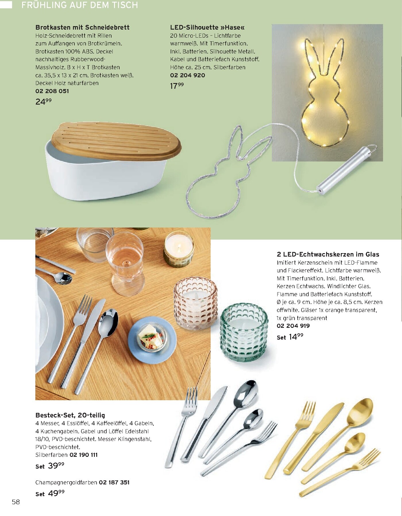 tchibo - Tchibo - Frühling auf dem Tisch-Prospekt gültig vom 01.03.2026 bis 31.03.2026 - page: 58