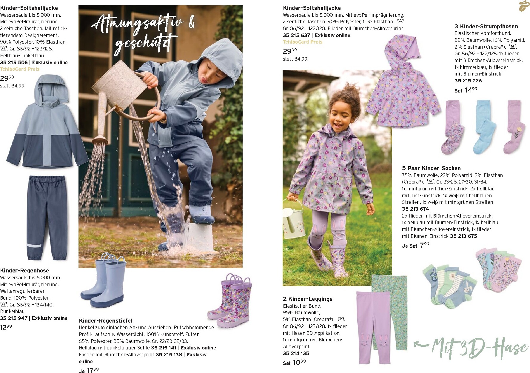 tchibo - Tchibo - Wilde Hasen, bunte Blumen-Prospekt gültig vom 11.03.2026 bis 24.03.2026 - page: 4