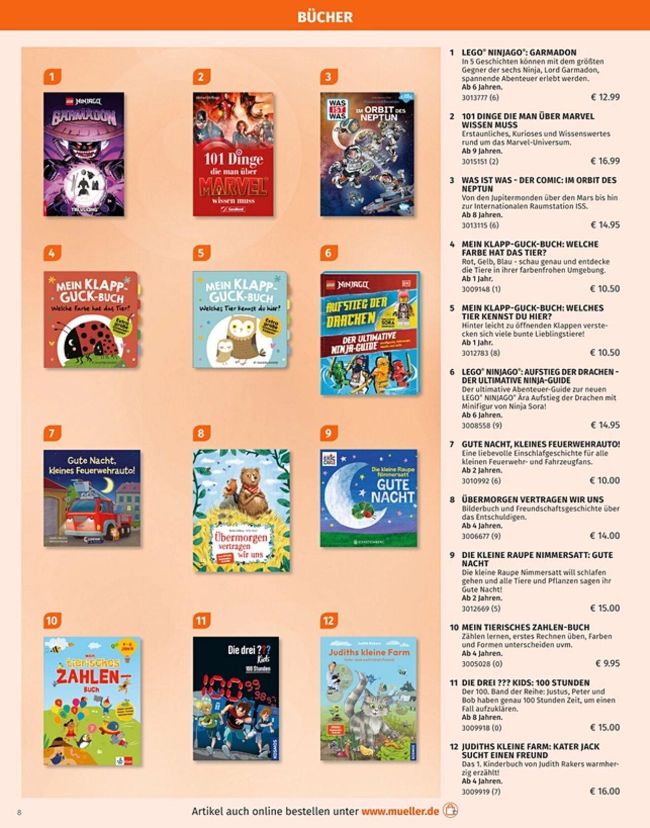 muller - Müller Spielwarenkatalog 28.10.2024 - 31.12.2024 - page: 8