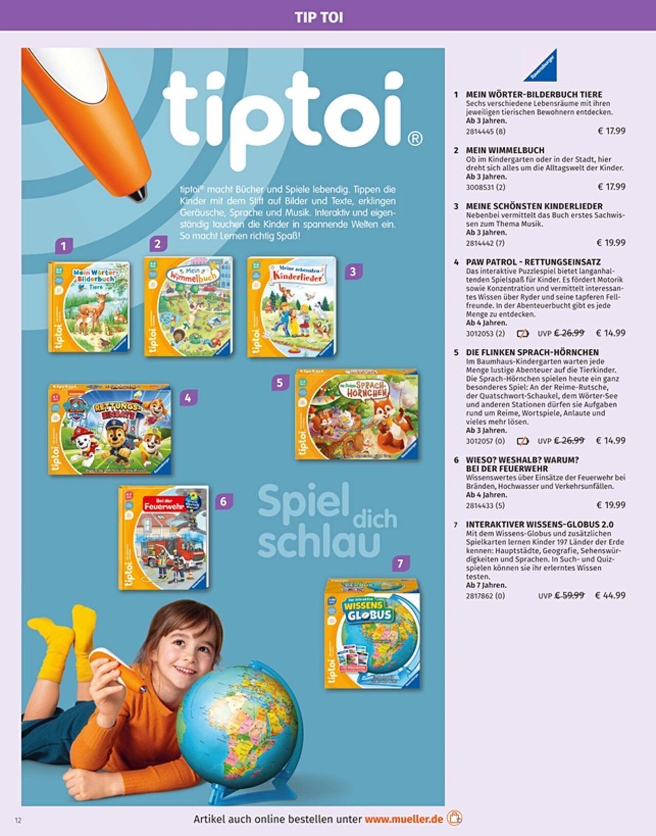 muller - Müller Spielwarenkatalog 28.10.2024 - 31.12.2024 - page: 12