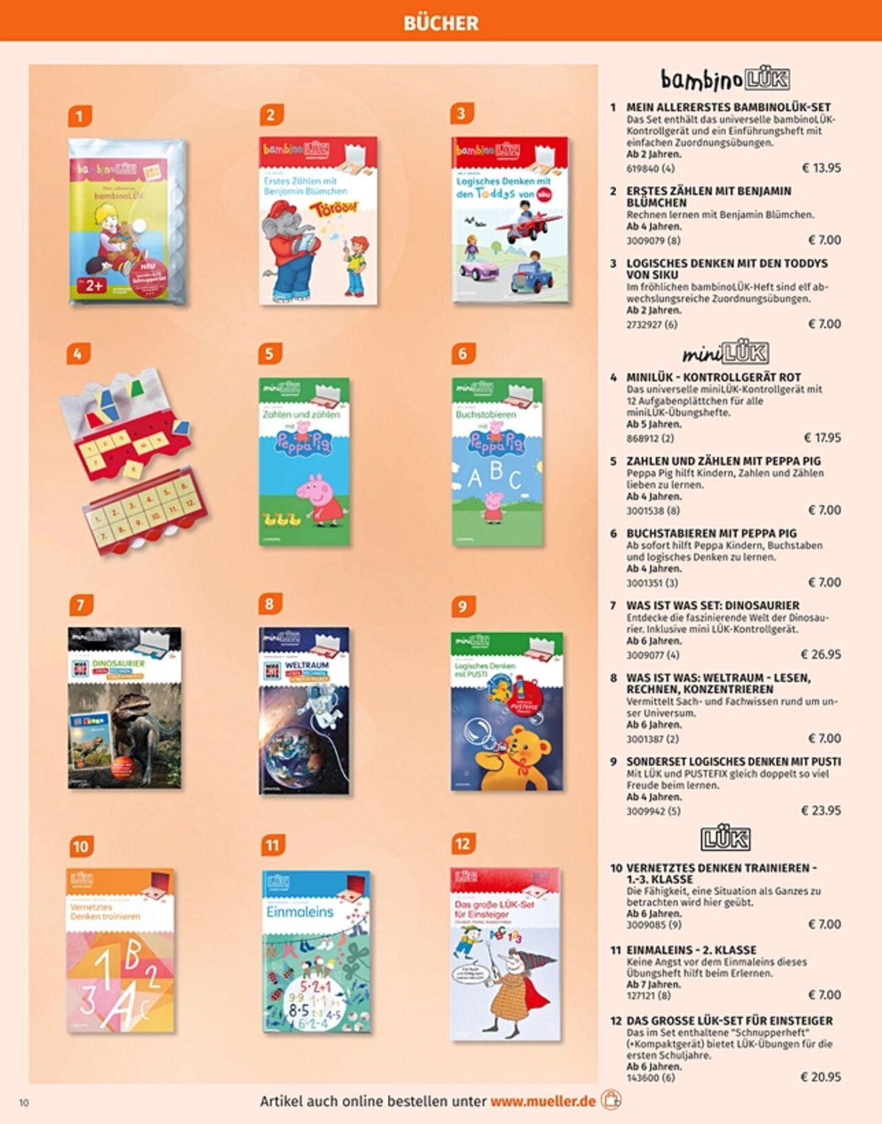 muller - Müller Spielwarenkatalog 28.10.2024 - 31.12.2024 - page: 10